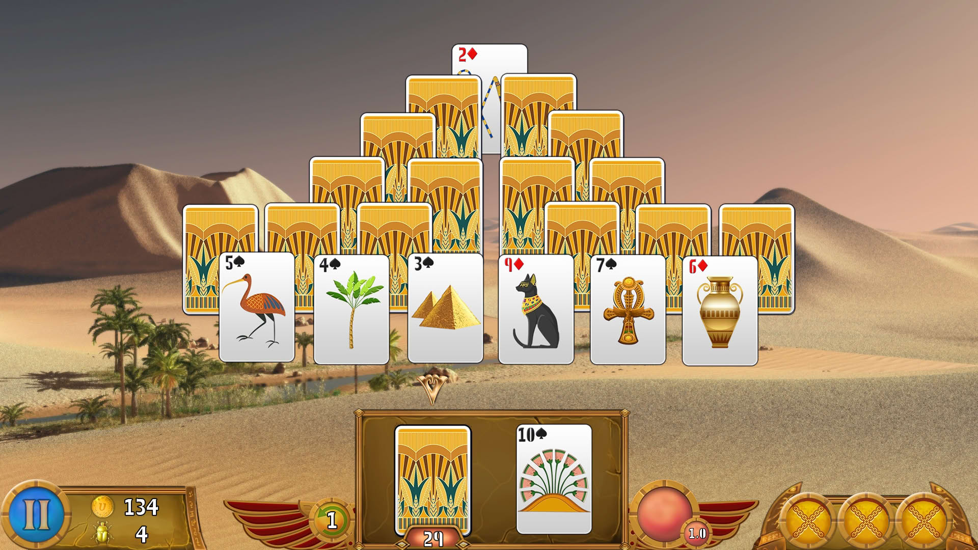 Screenshot for Luxor Solitaire