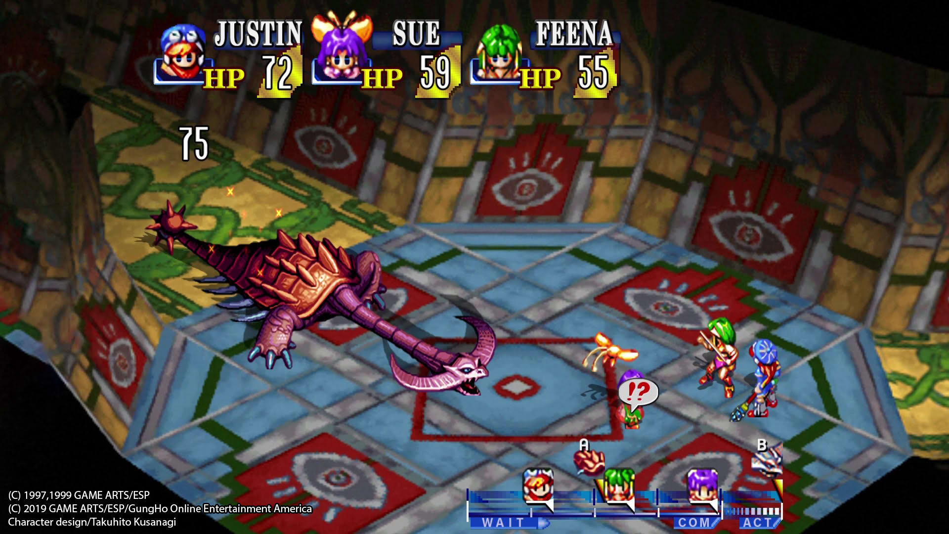 Screenshot for Grandia HD Remaster