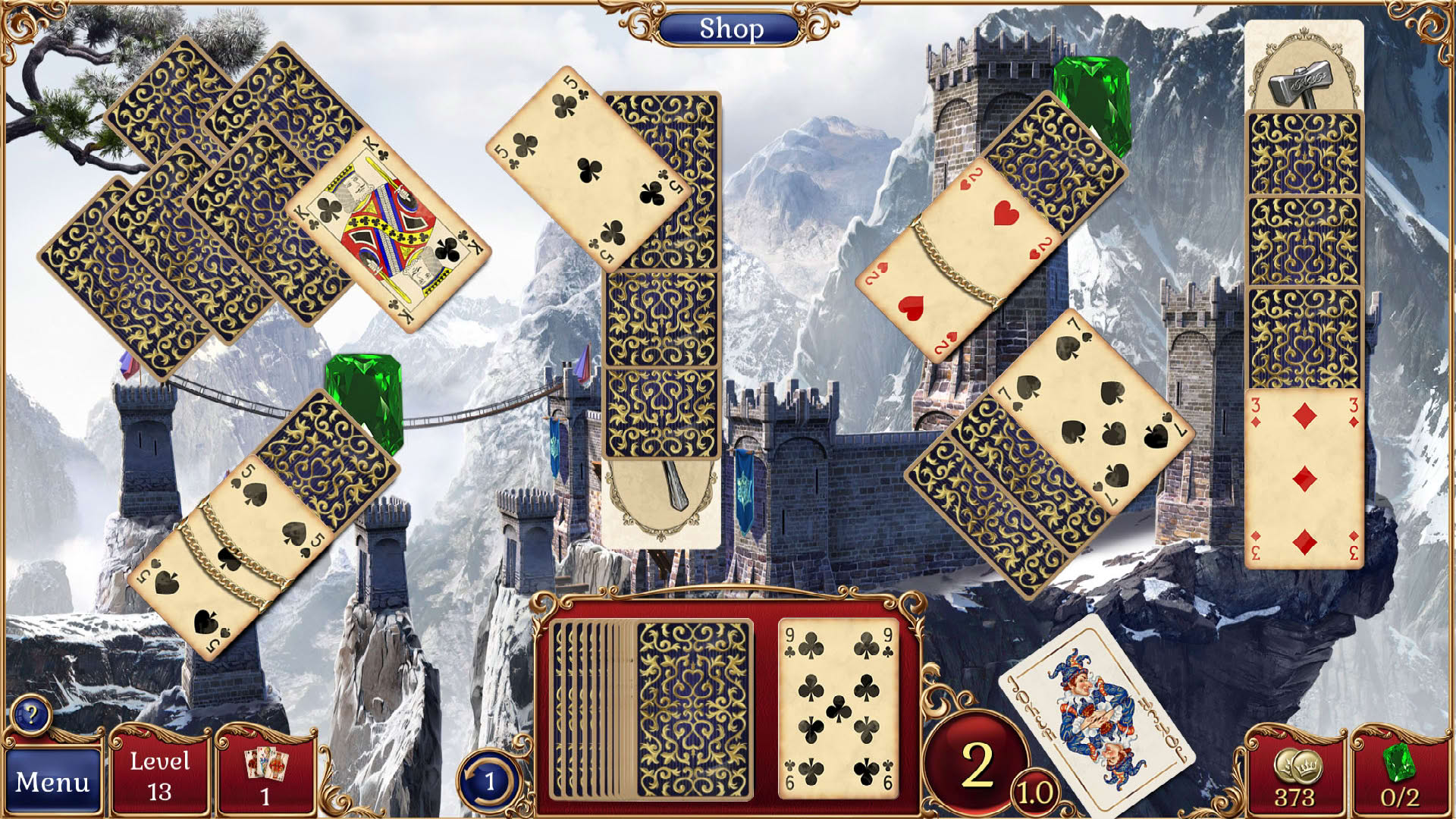 Screenshot for Jewel Match Solitaire 2: Collector's Edition