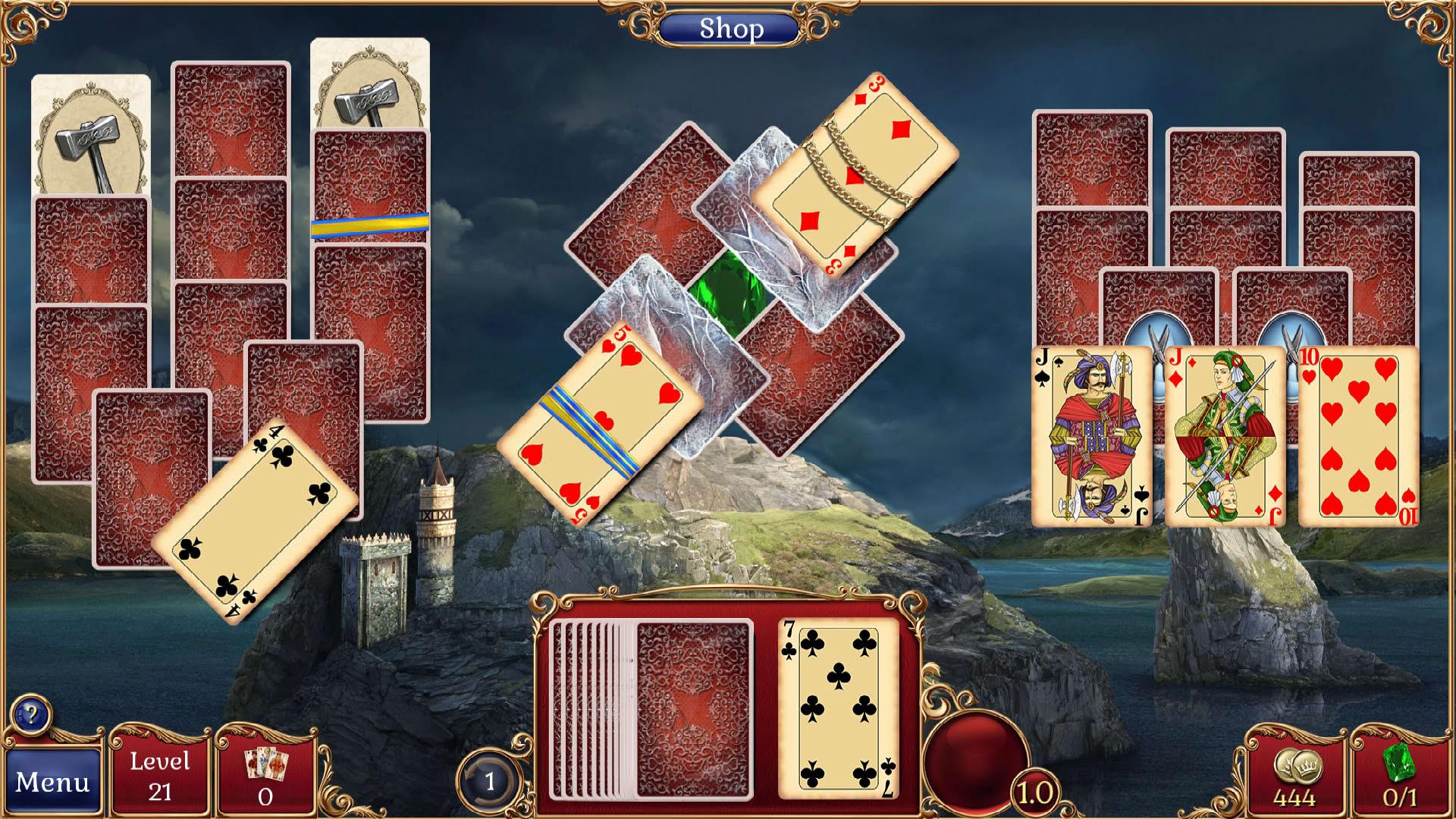 Screenshot for Jewel Match Solitaire 2: Collector's Edition
