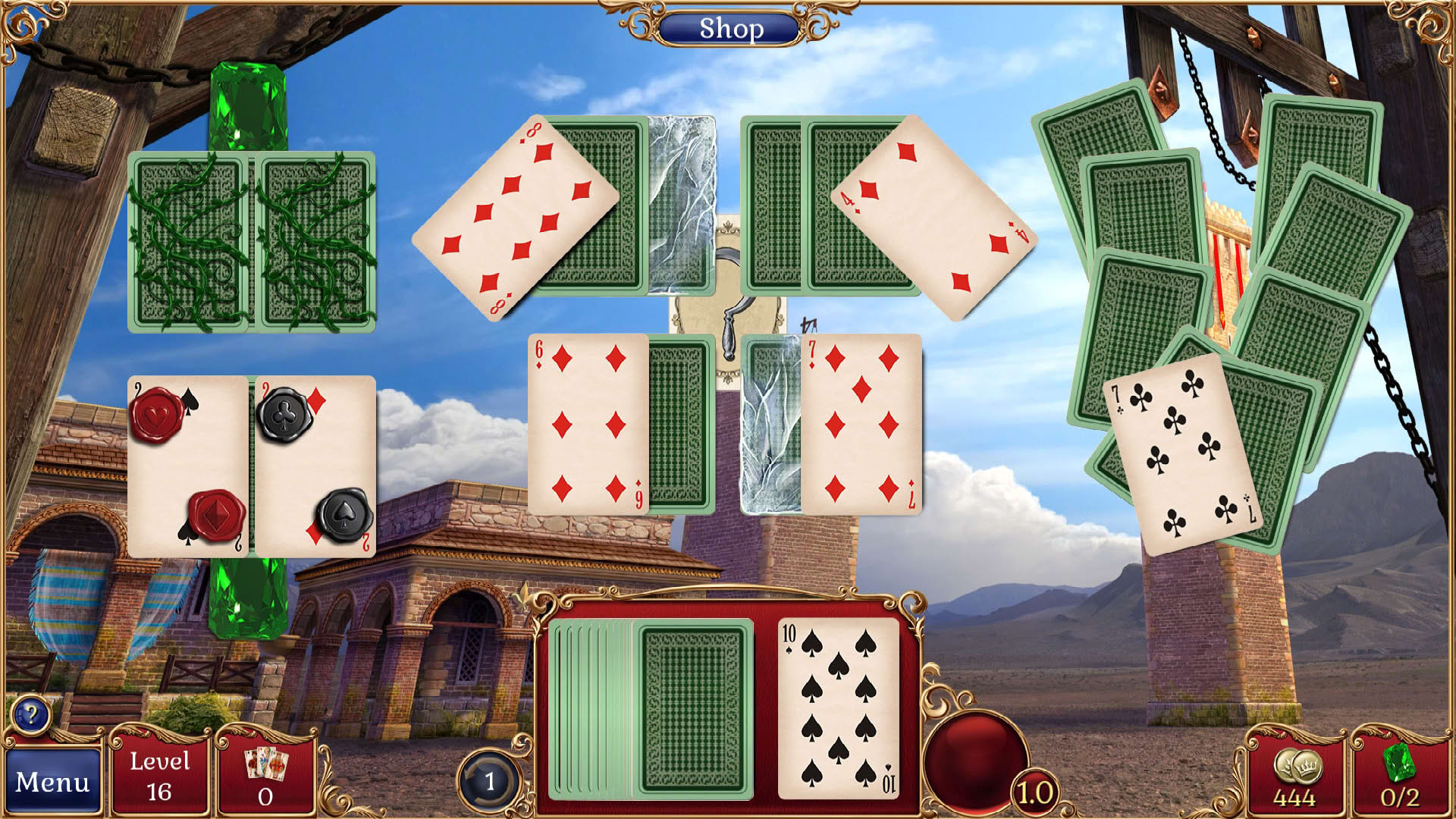 Screenshot for Jewel Match Solitaire 2: Collector's Edition