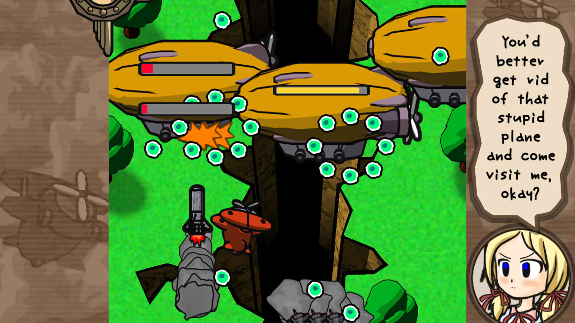 Screenshot for Flying Red Barrel: The Diary of a Little Aviator
