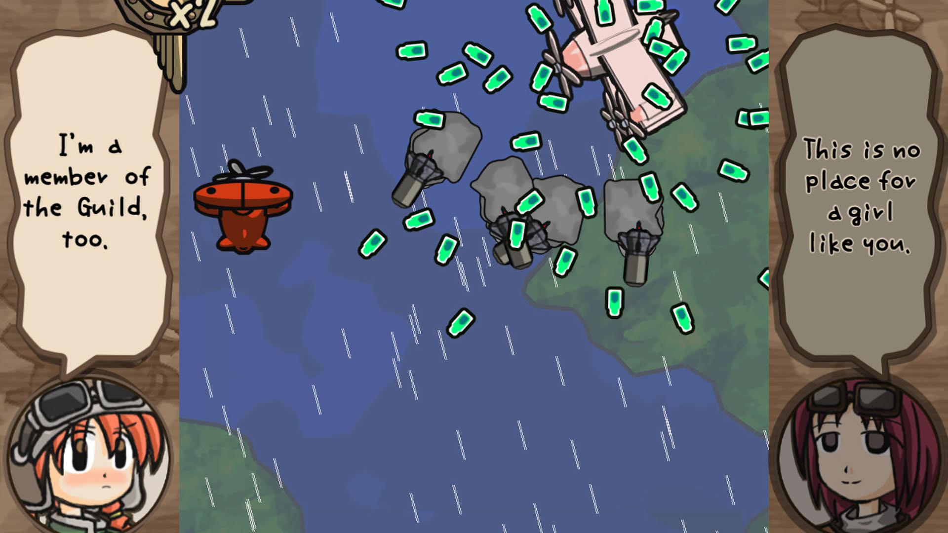 Screenshot for Flying Red Barrel: The Diary of a Little Aviator