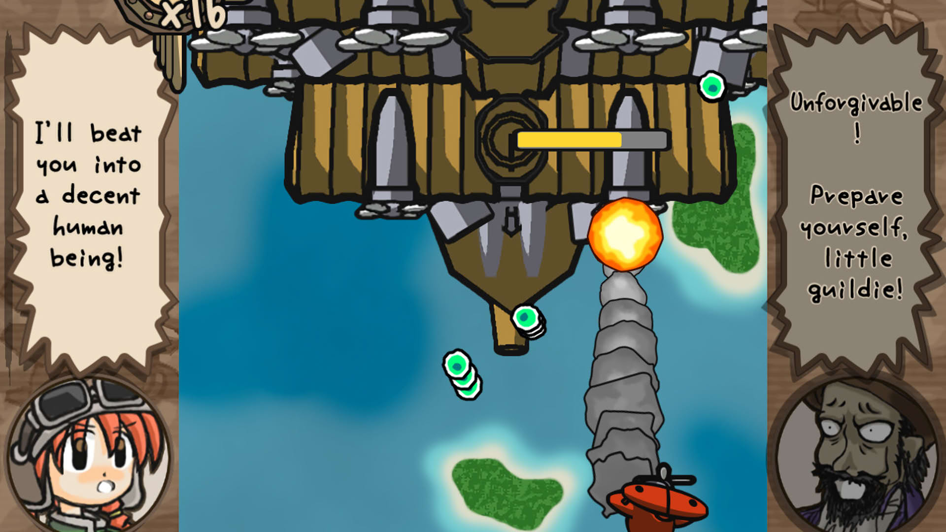 Screenshot for Flying Red Barrel: The Diary of a Little Aviator