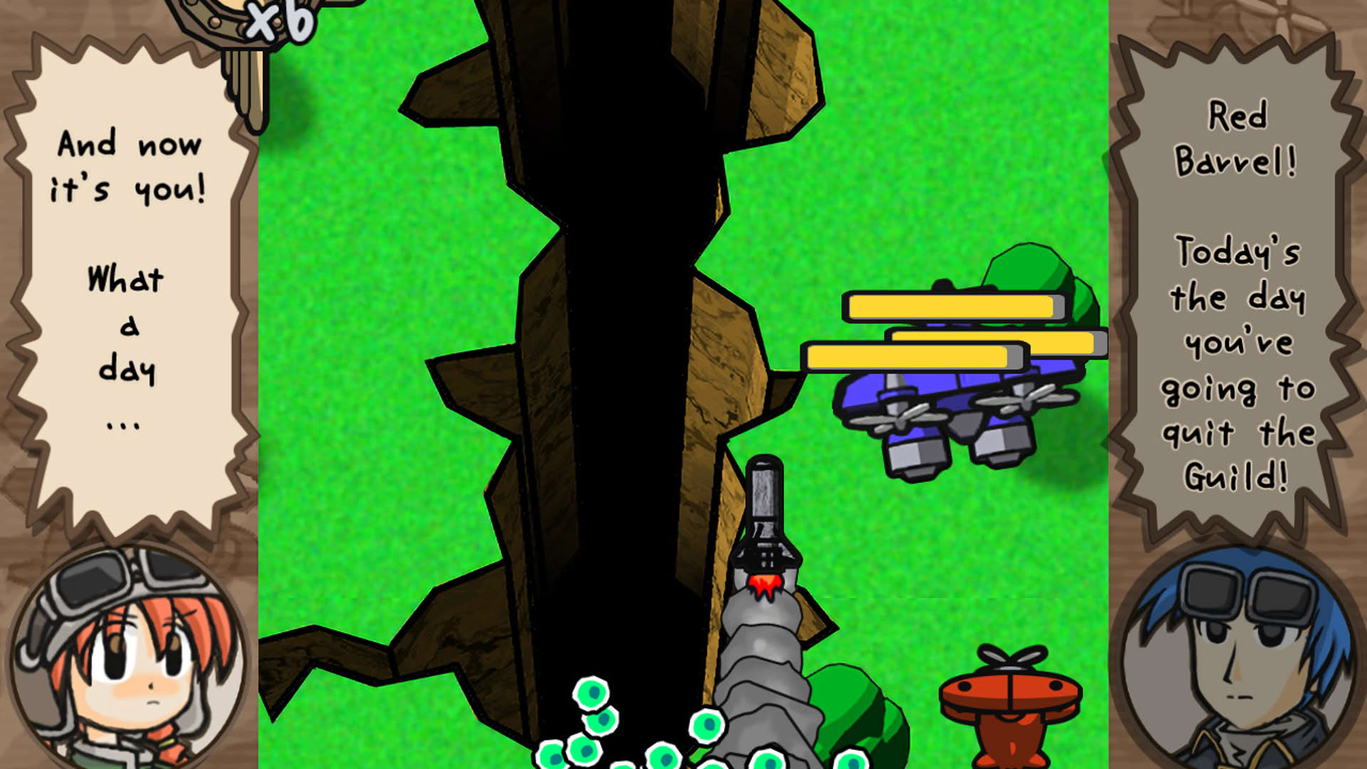 Screenshot for Flying Red Barrel: The Diary of a Little Aviator