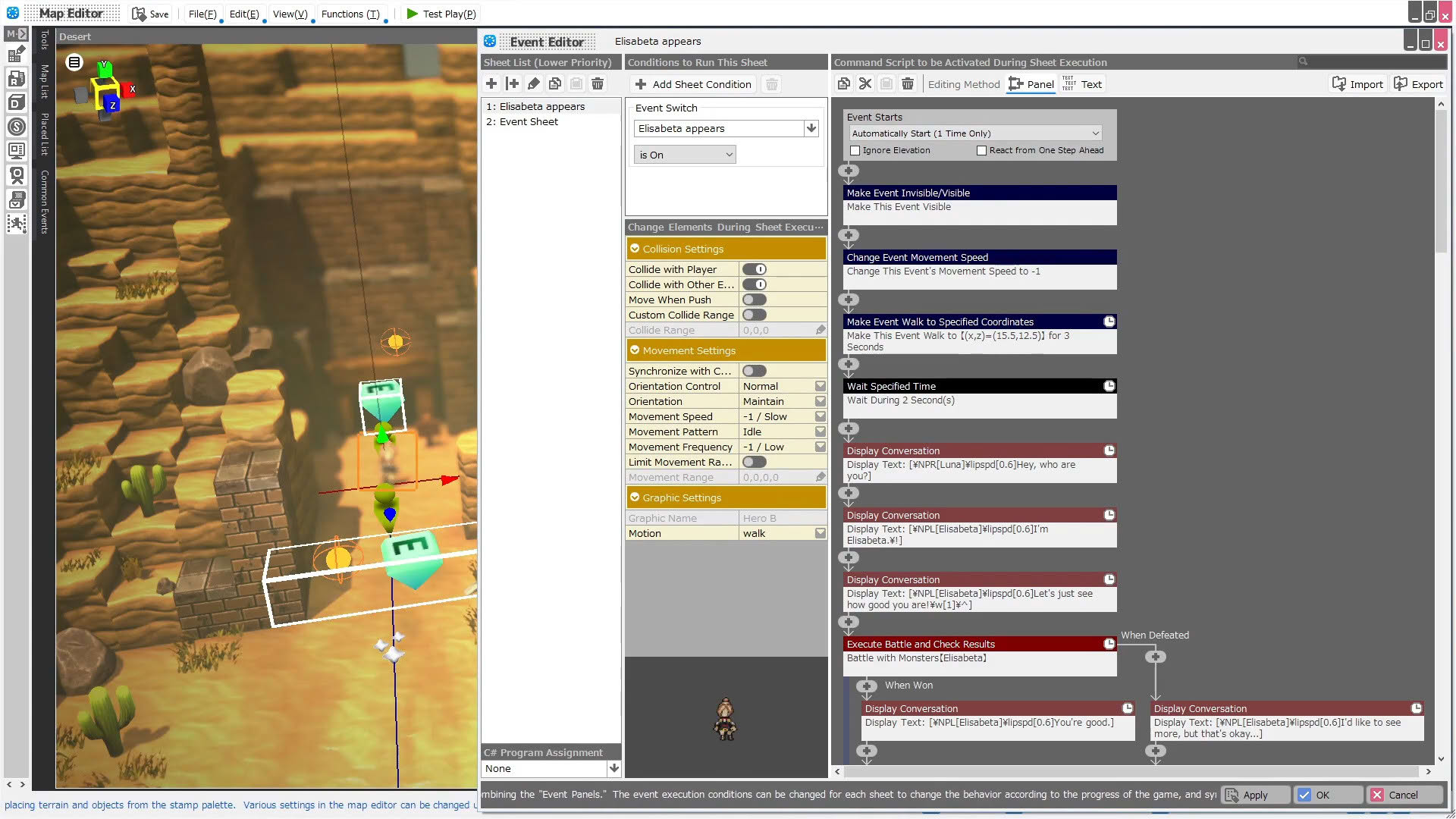 Screenshot for RPG Developer Bakin