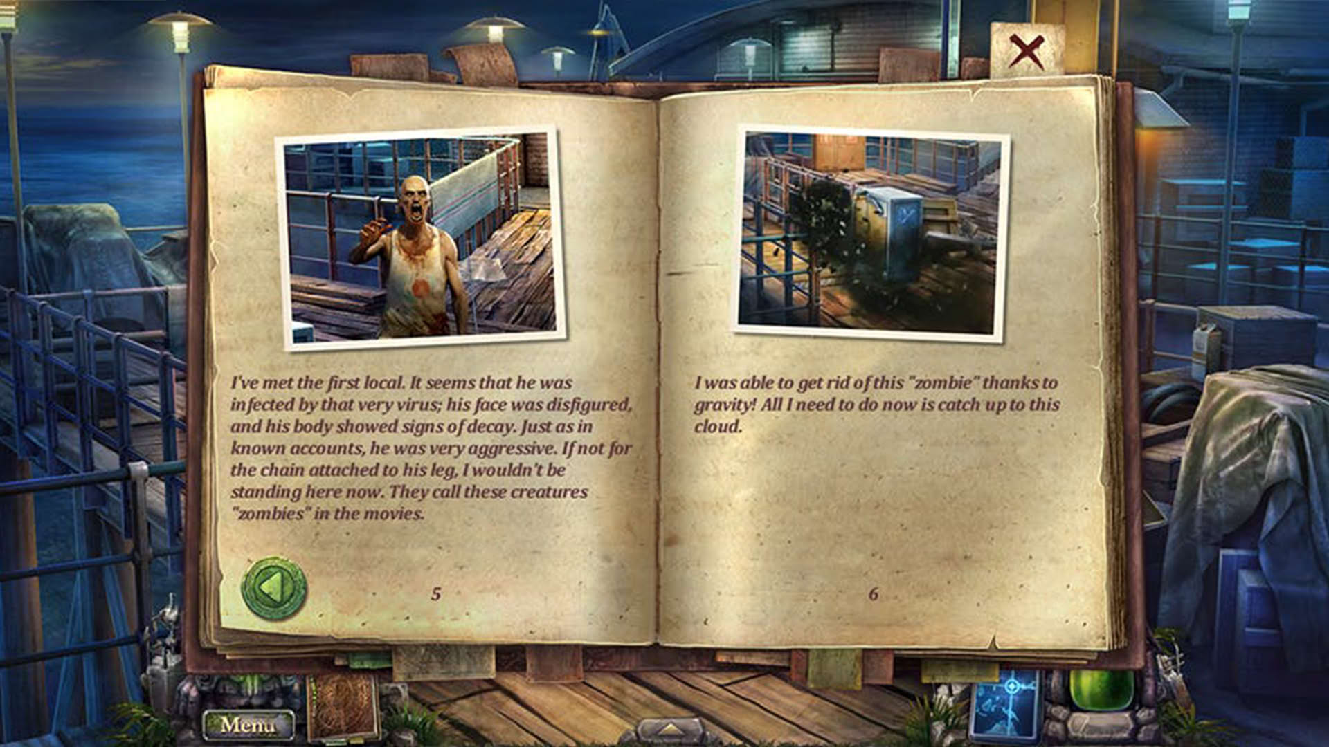 Screenshot for Mysteries of the Undead: The Cursed Island