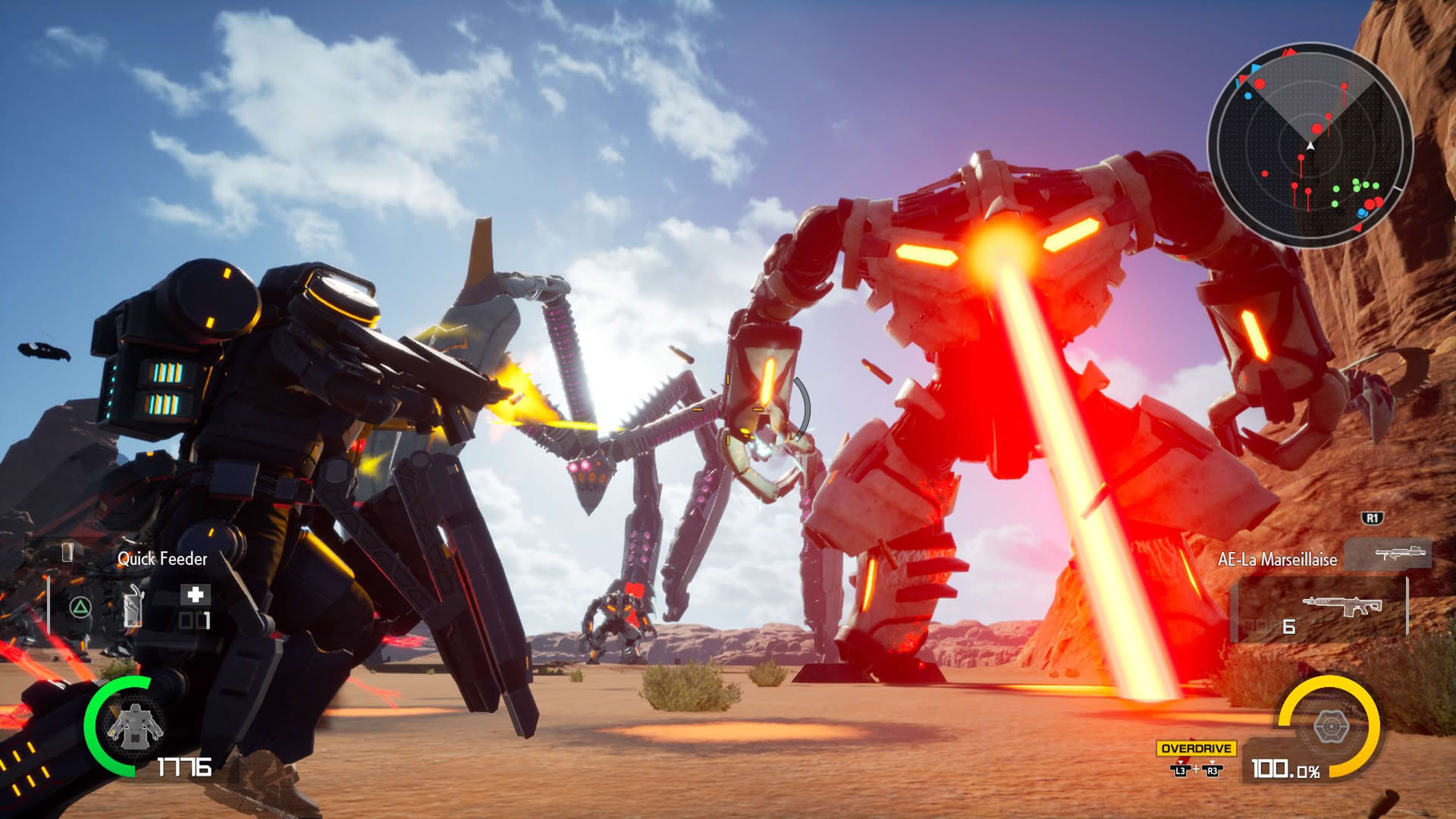 Screenshot for Earth Defense Force: Iron Rain