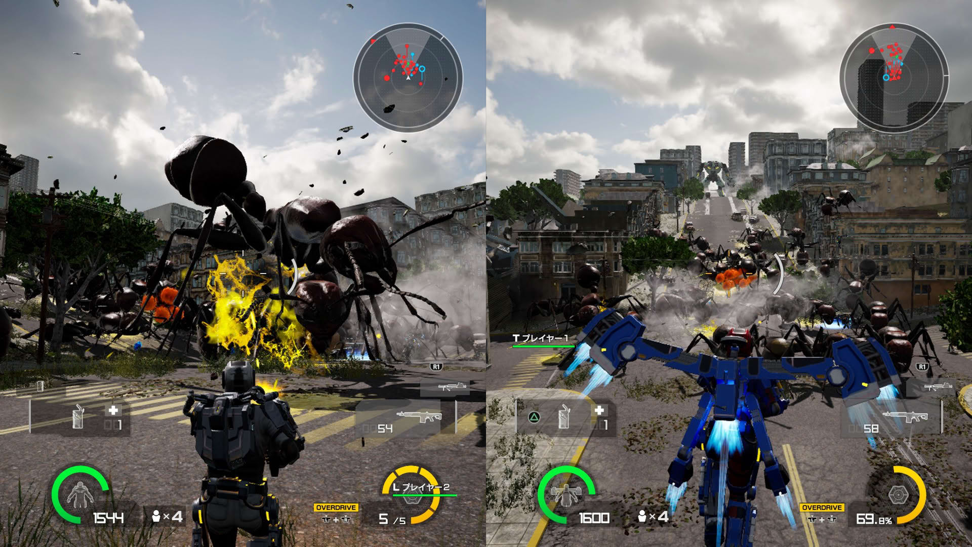Screenshot for Earth Defense Force: Iron Rain