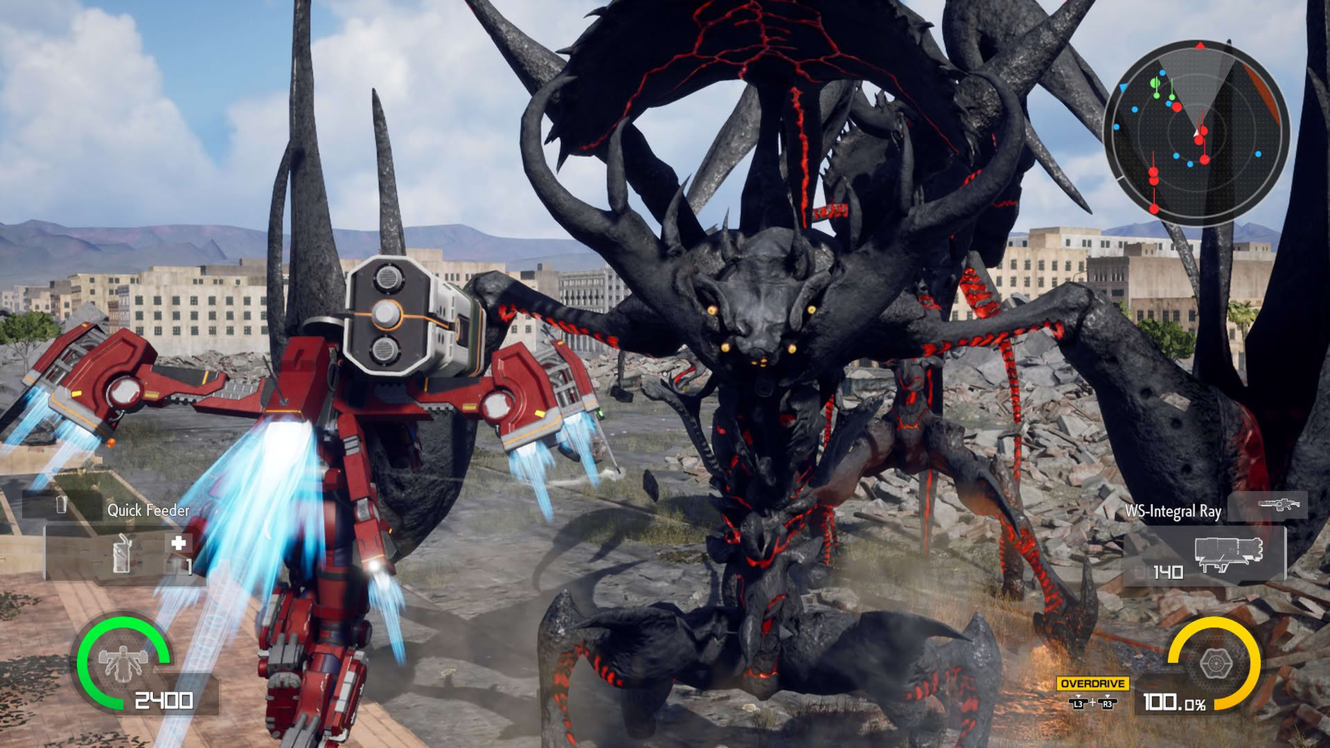 Screenshot for Earth Defense Force: Iron Rain