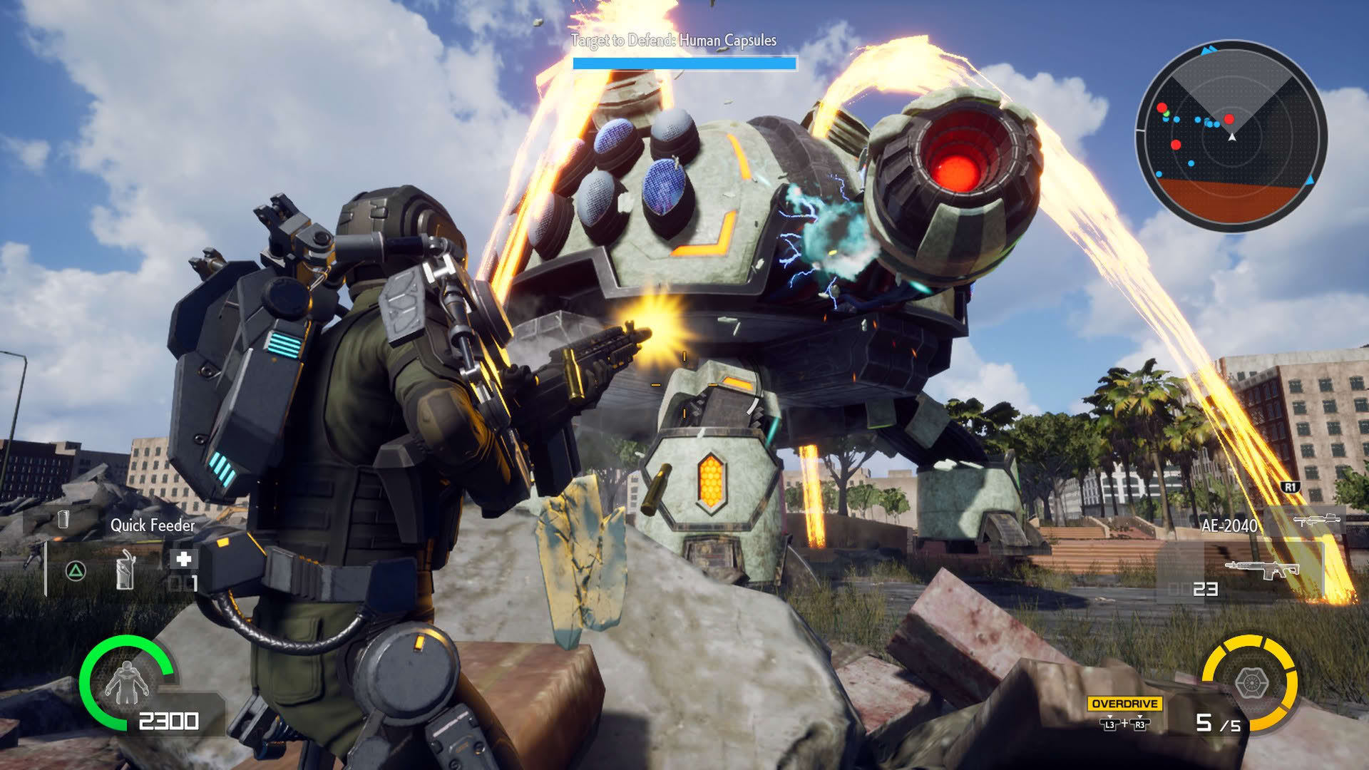 Screenshot for Earth Defense Force: Iron Rain