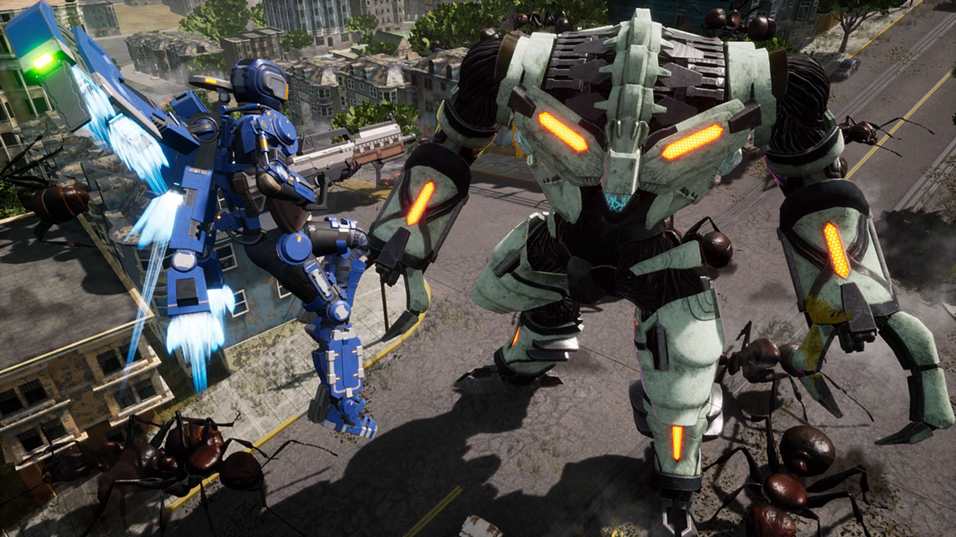 Screenshot for Earth Defense Force: Iron Rain