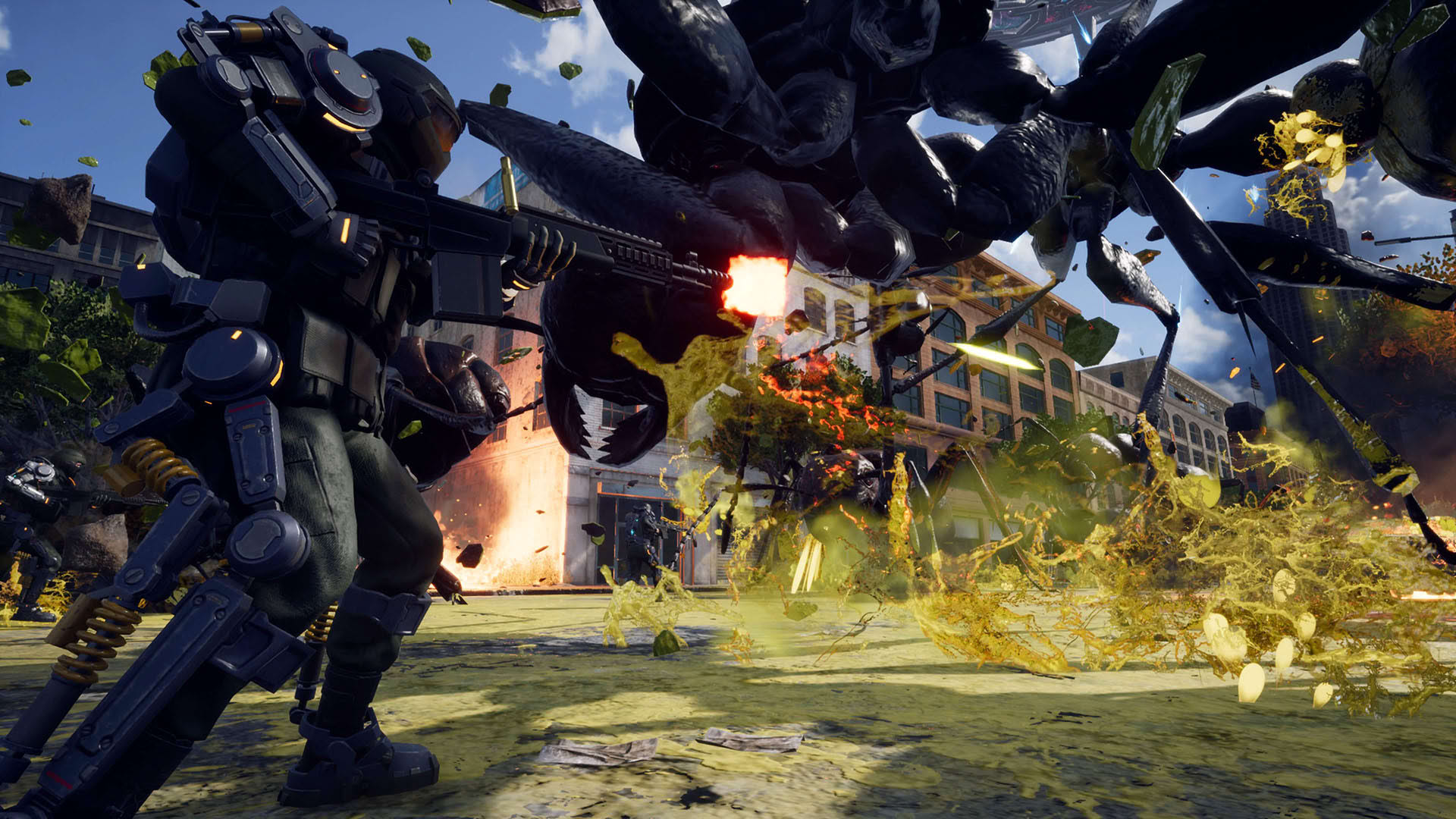 Screenshot for Earth Defense Force: Iron Rain