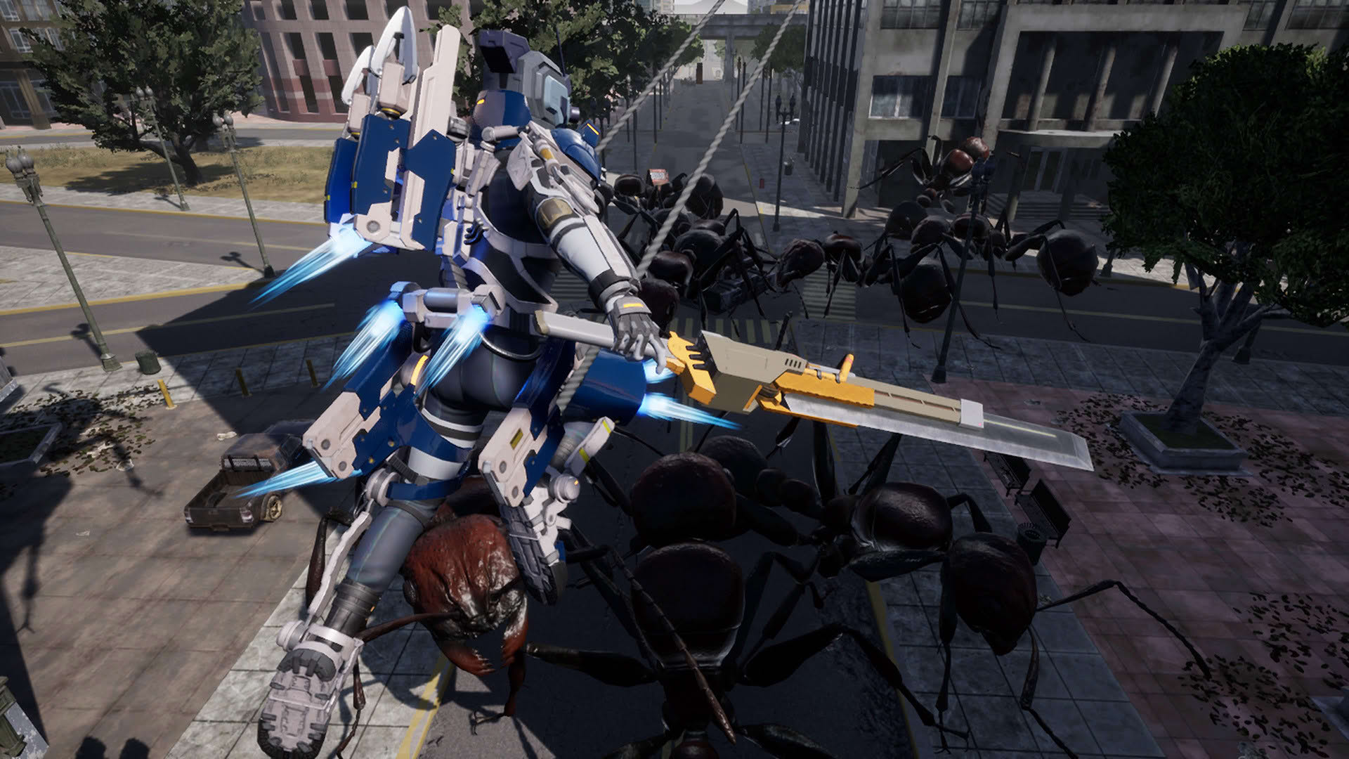 Screenshot for Earth Defense Force: Iron Rain