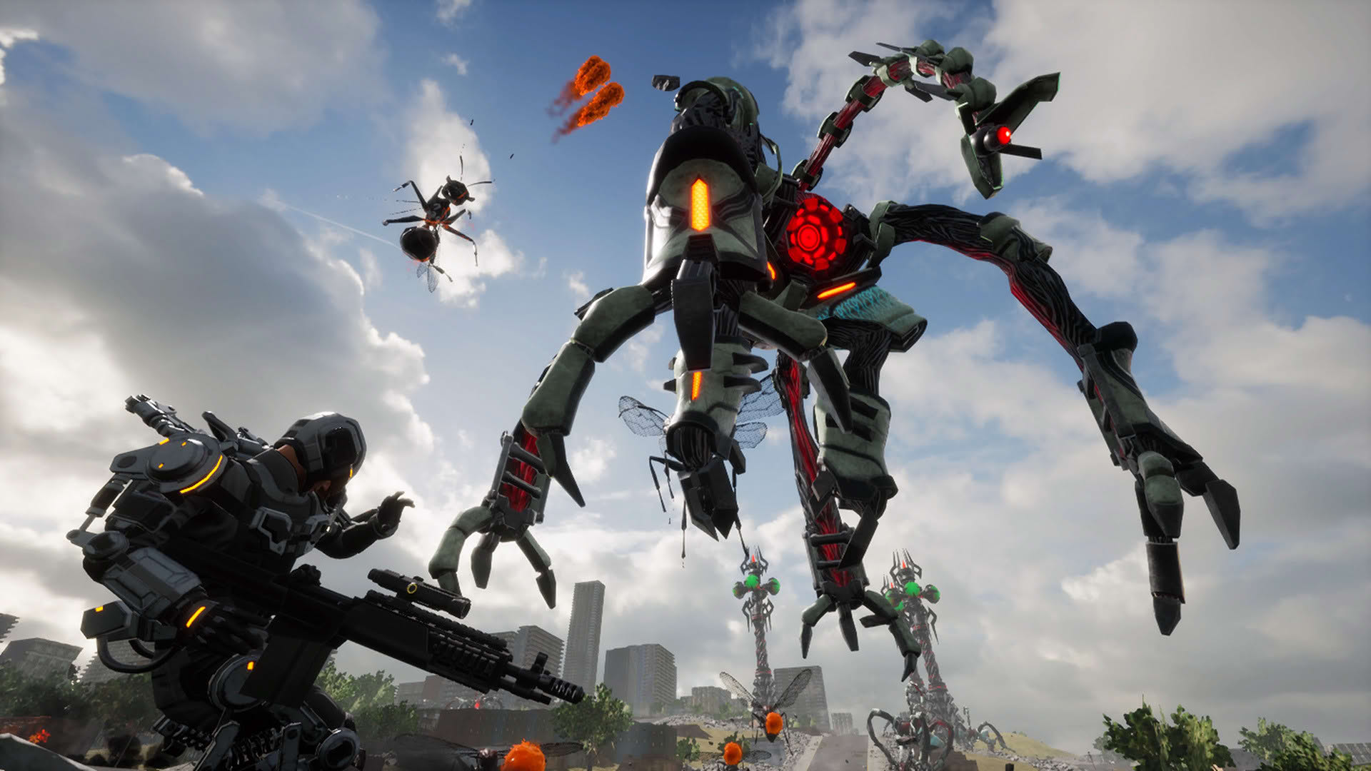 Screenshot for Earth Defense Force: Iron Rain