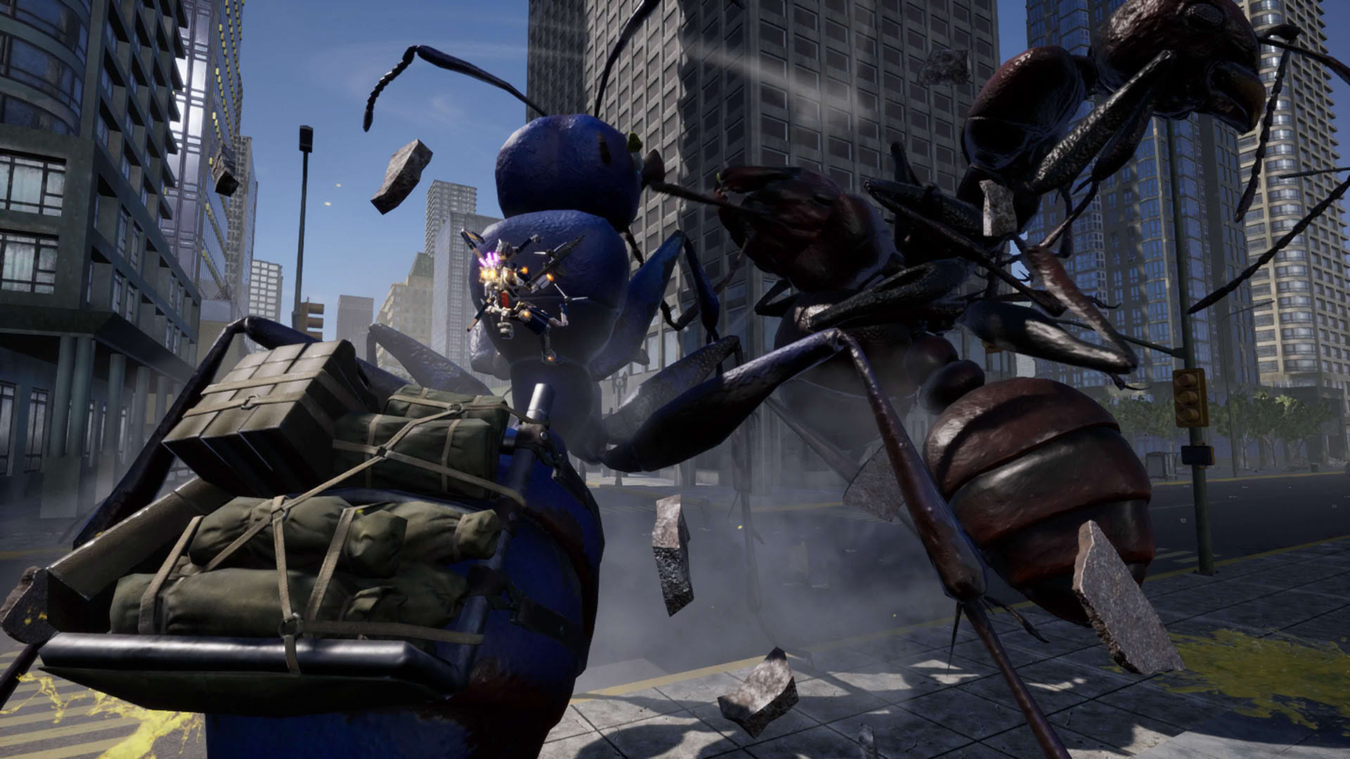 Screenshot for Earth Defense Force: Iron Rain