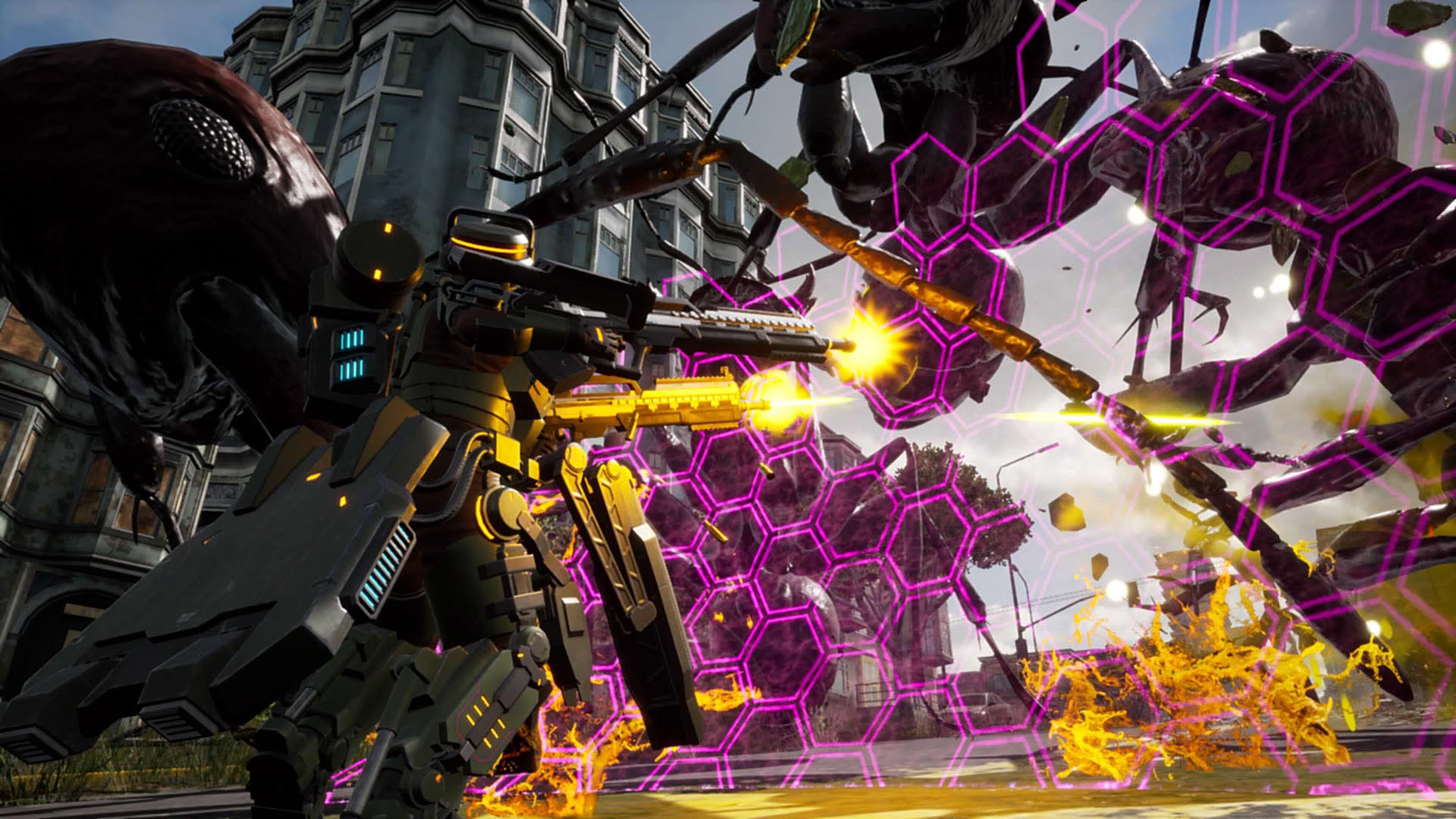 Screenshot for Earth Defense Force: Iron Rain