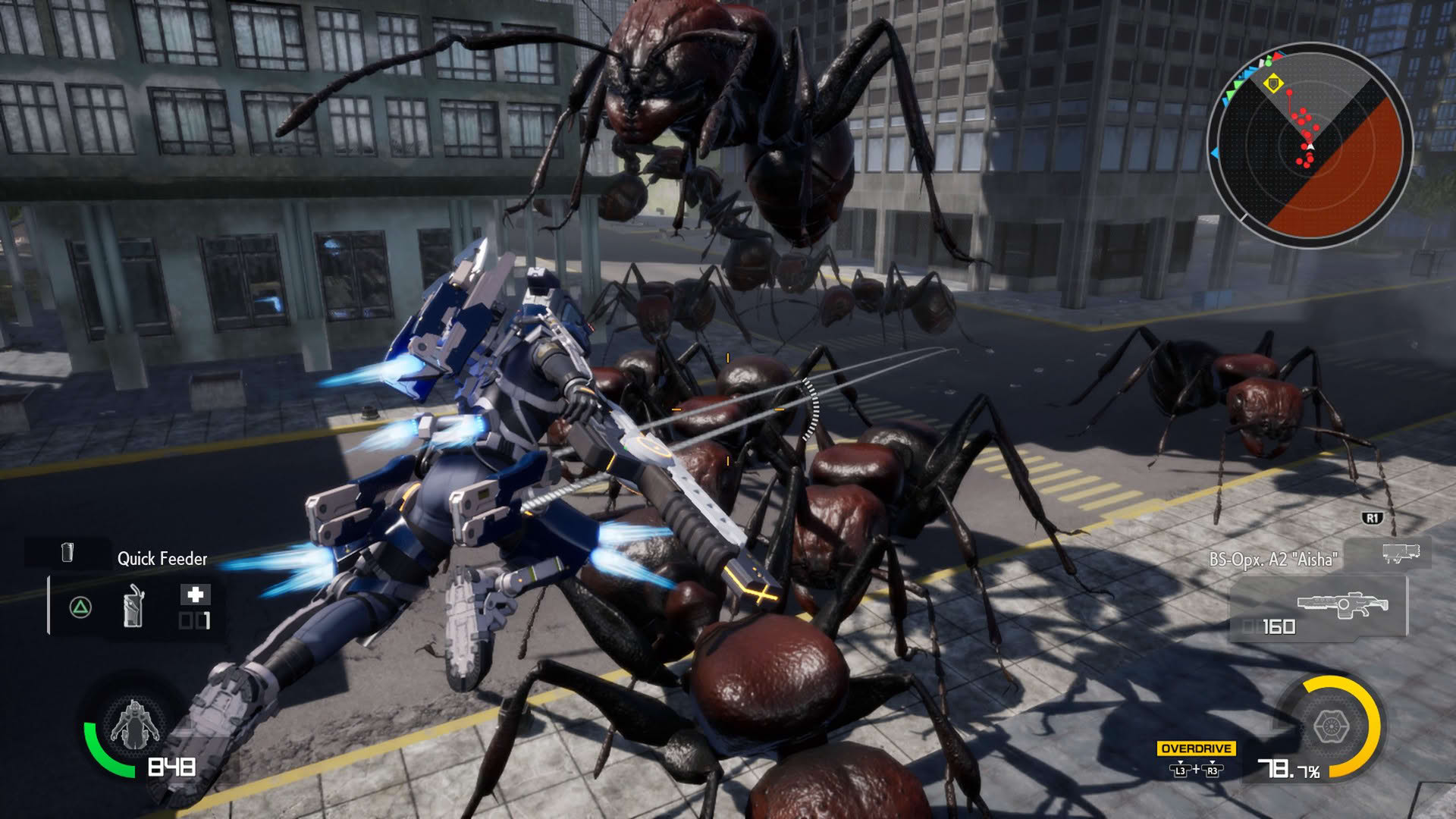 Screenshot for Earth Defense Force: Iron Rain