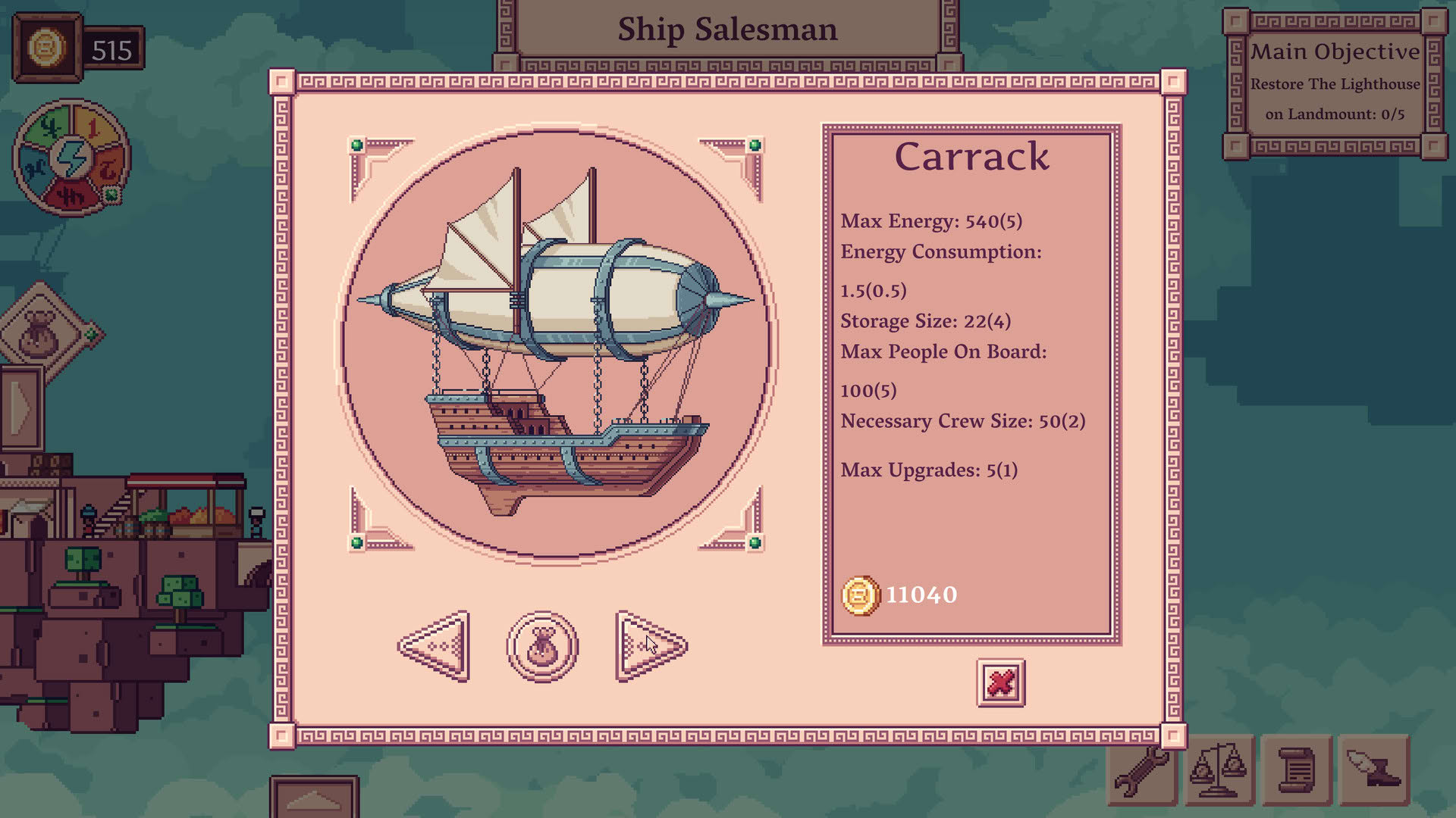Screenshot for Merchant of the Skies