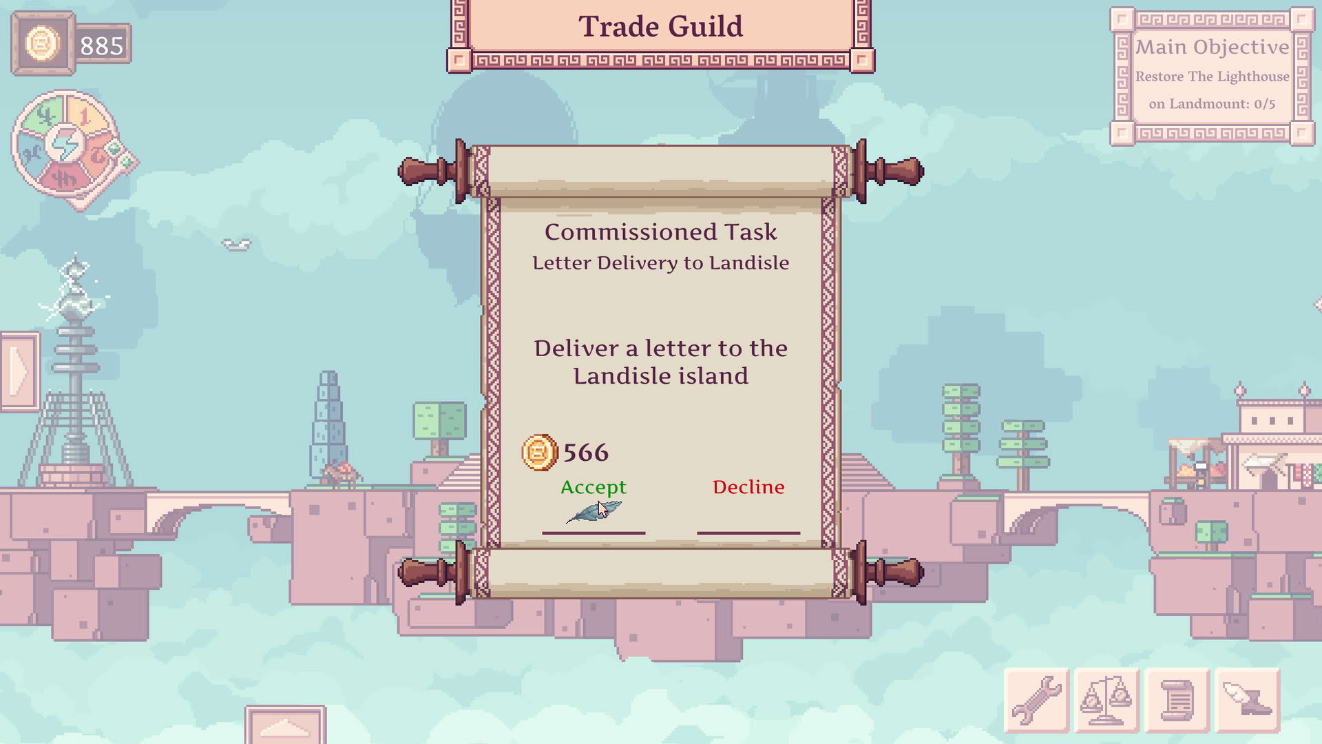 Screenshot for Merchant of the Skies