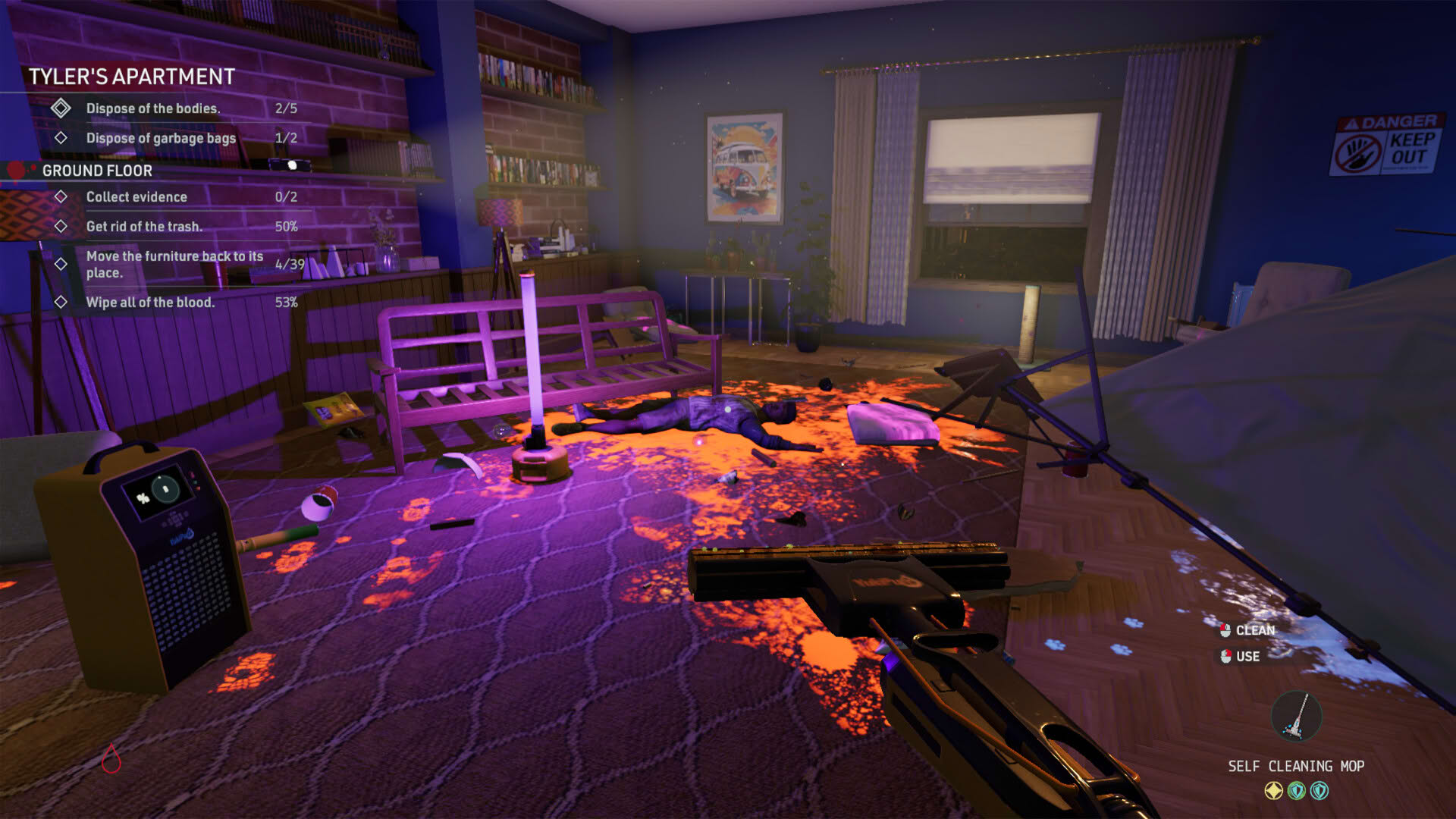 Screenshot for Crime Scene Cleaner