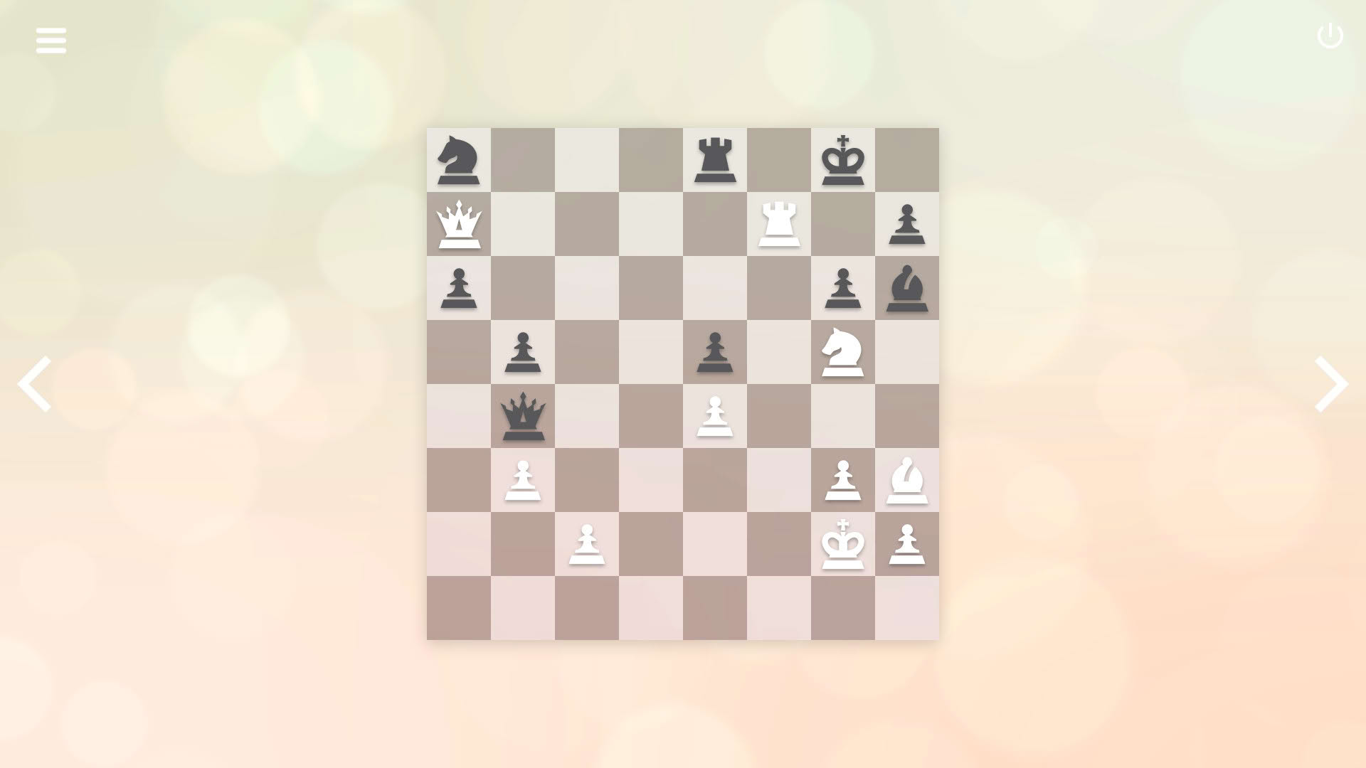 Screenshot for Zen Chess: Mate in Two