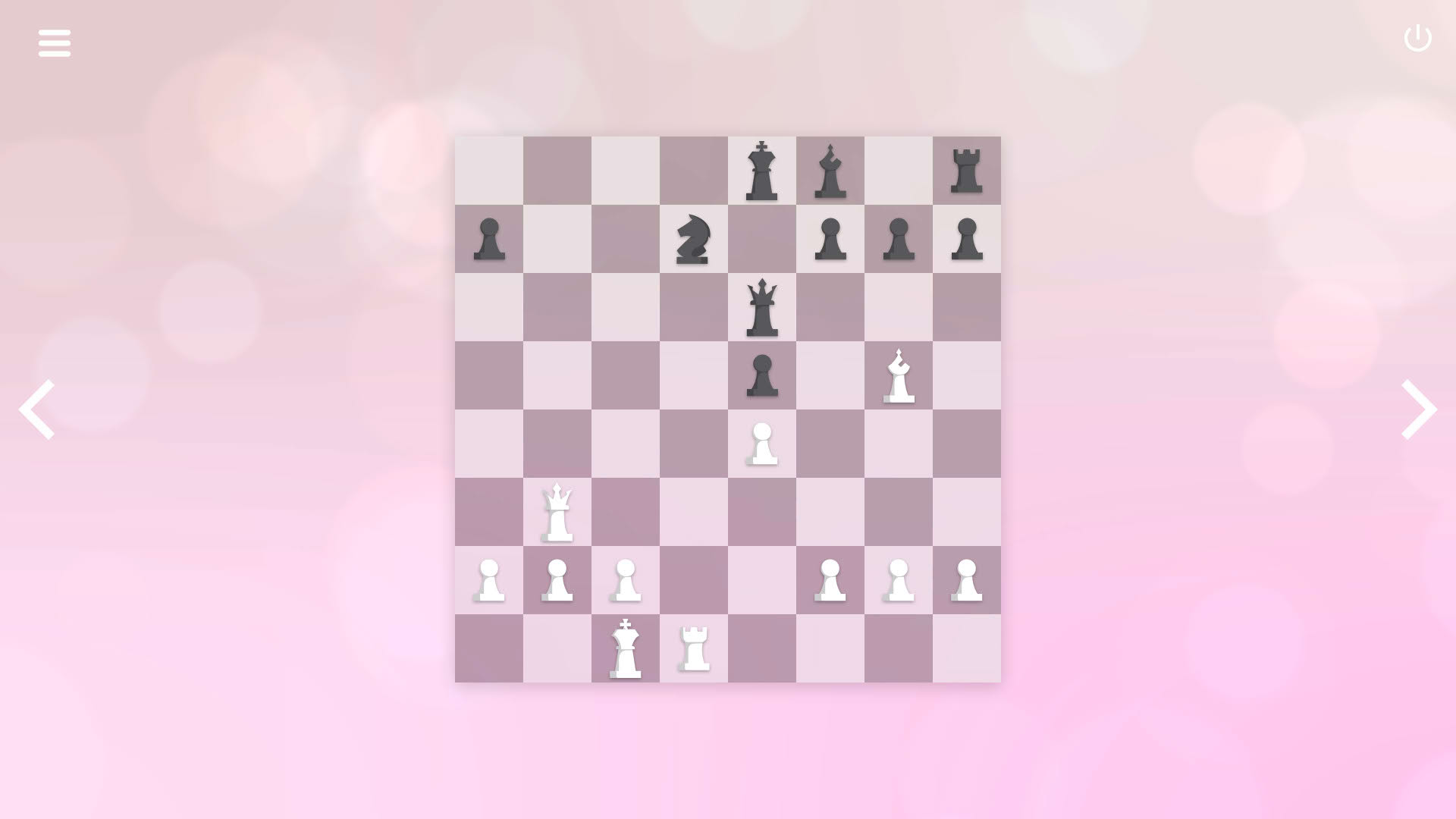 Screenshot for Zen Chess: Mate in Two