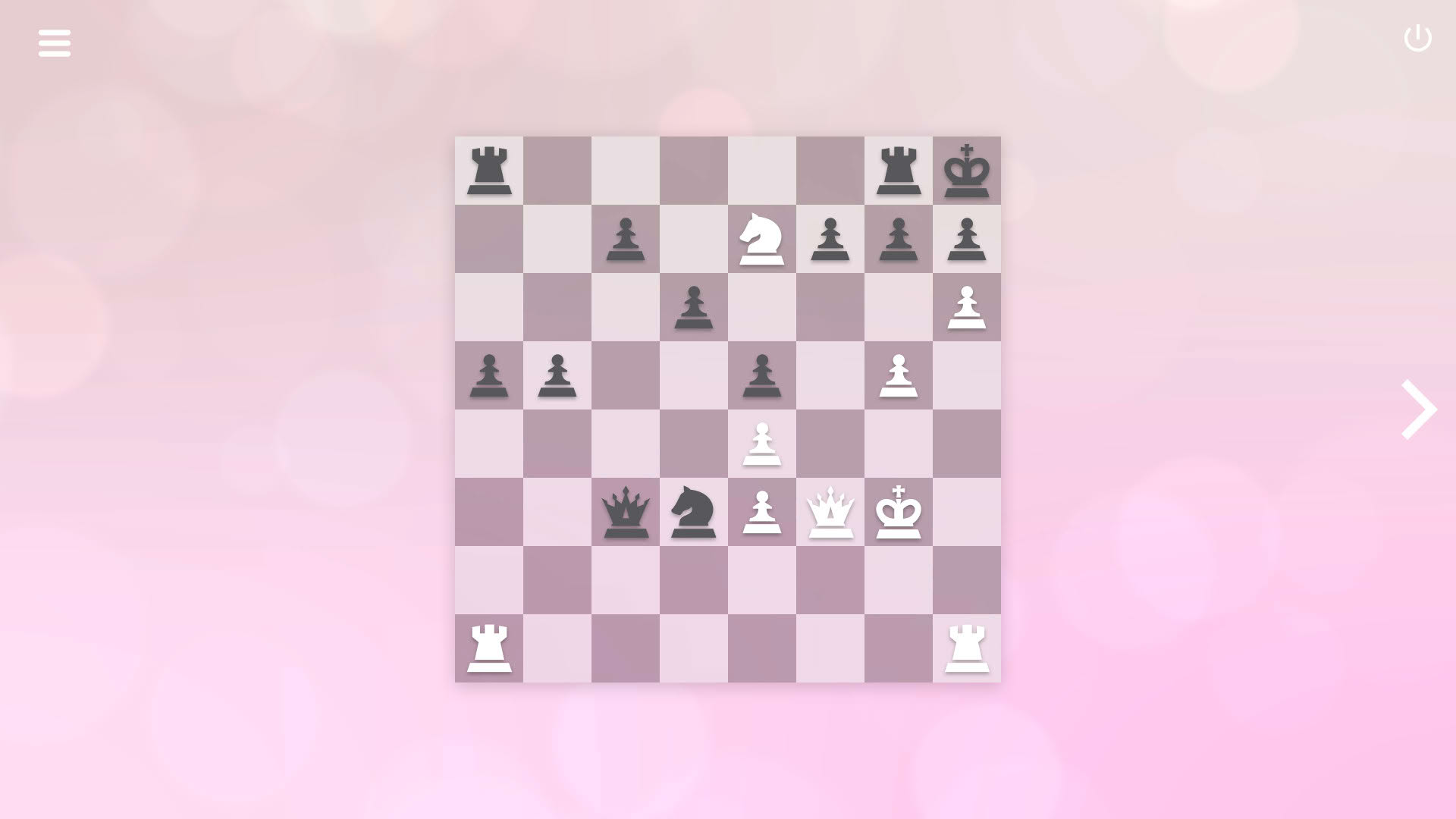Screenshot for Zen Chess: Mate in Four