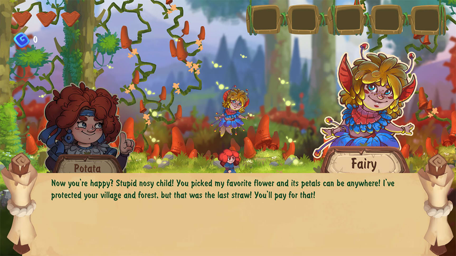 Screenshot for Potata: Fairy Flower