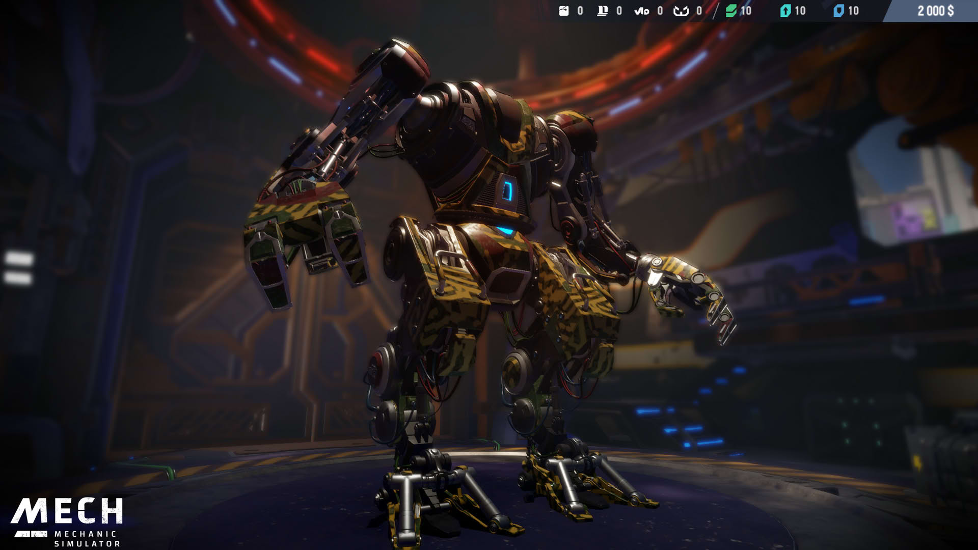 Screenshot for Mech Mechanic Simulator