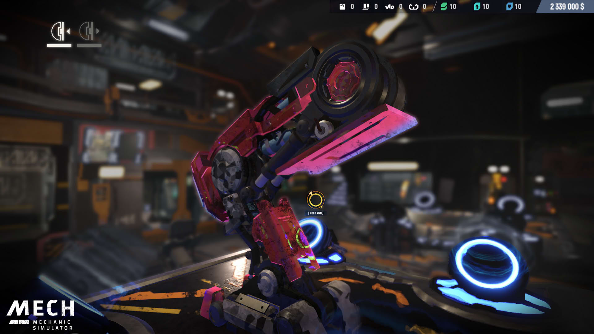 Screenshot for Mech Mechanic Simulator