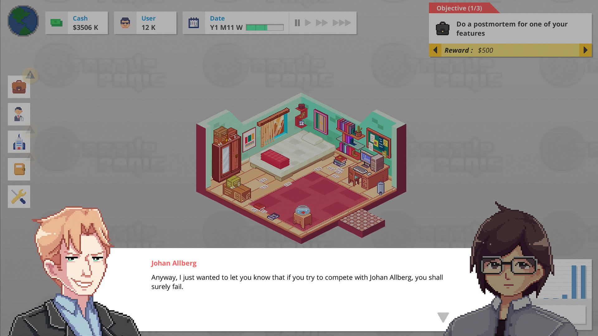 Screenshot for Startup Panic