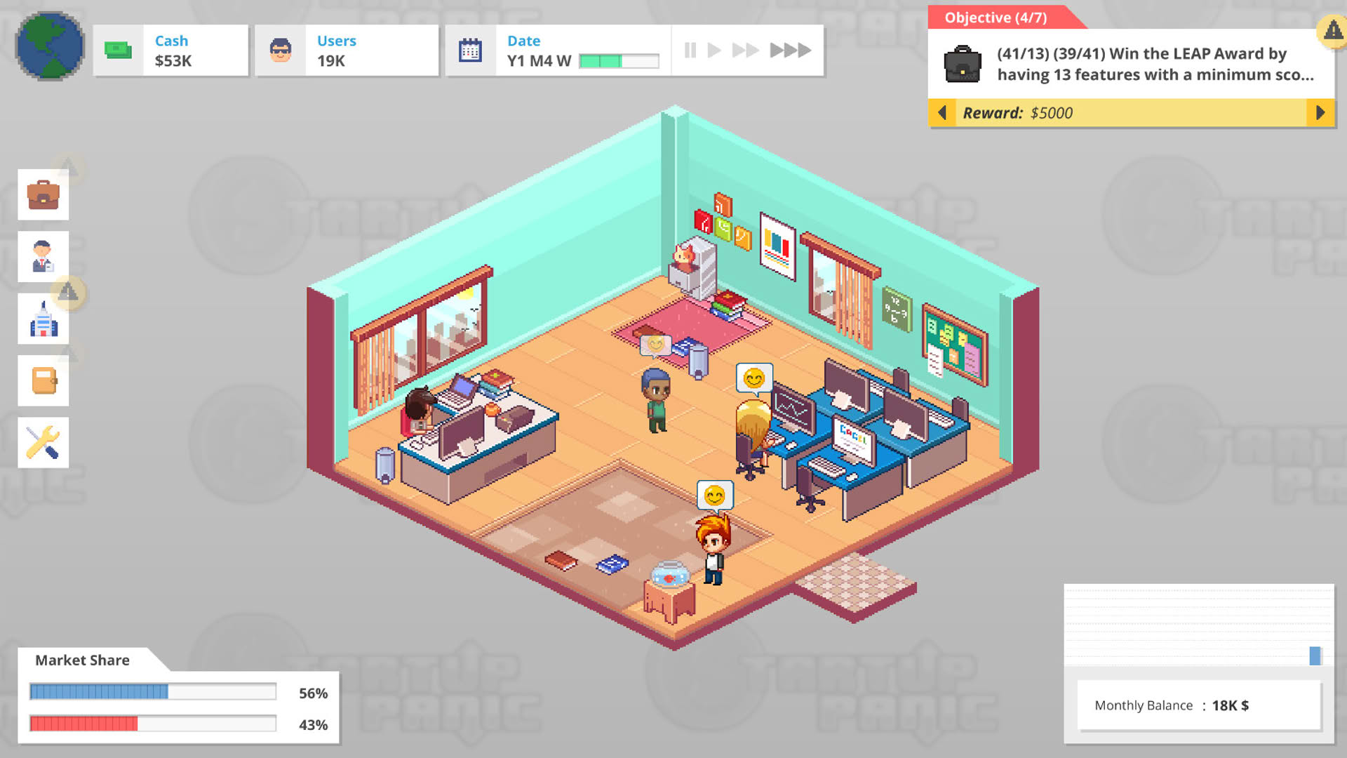 Screenshot for Startup Panic
