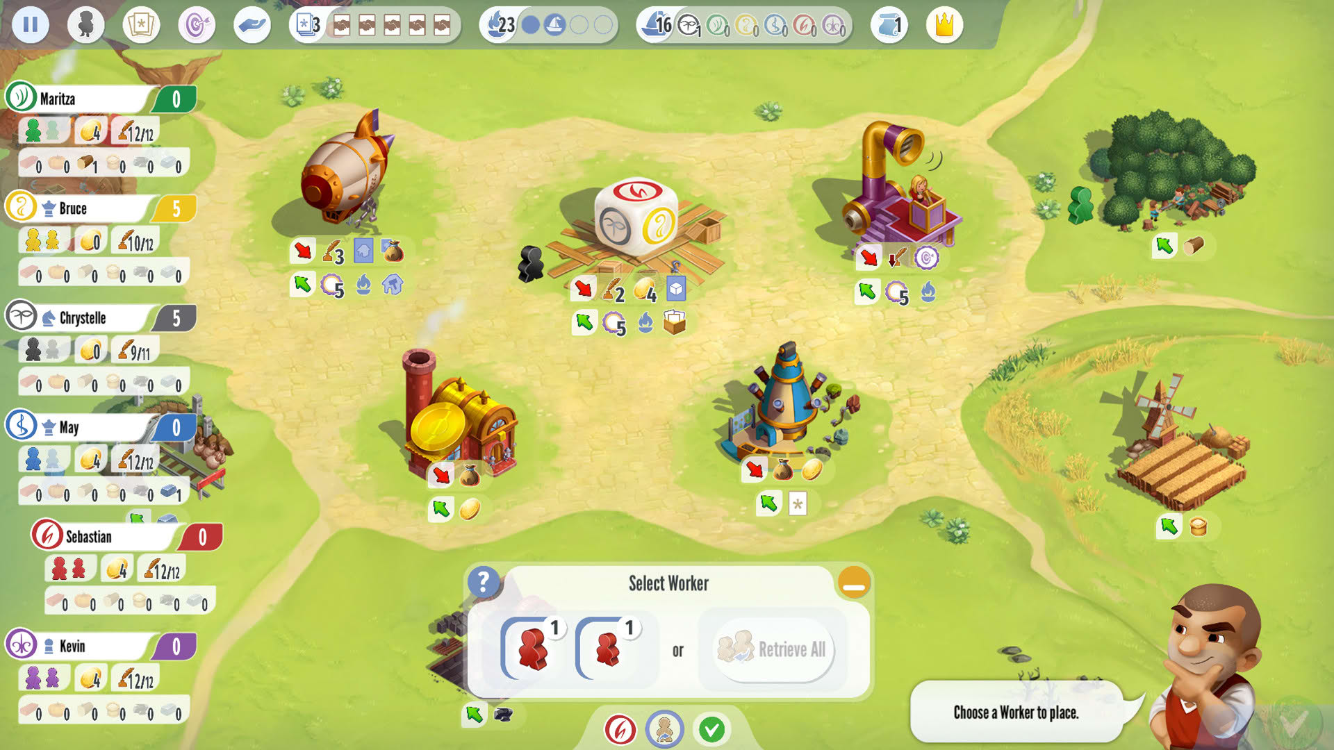 Screenshot for Charterstone: Digital Edition