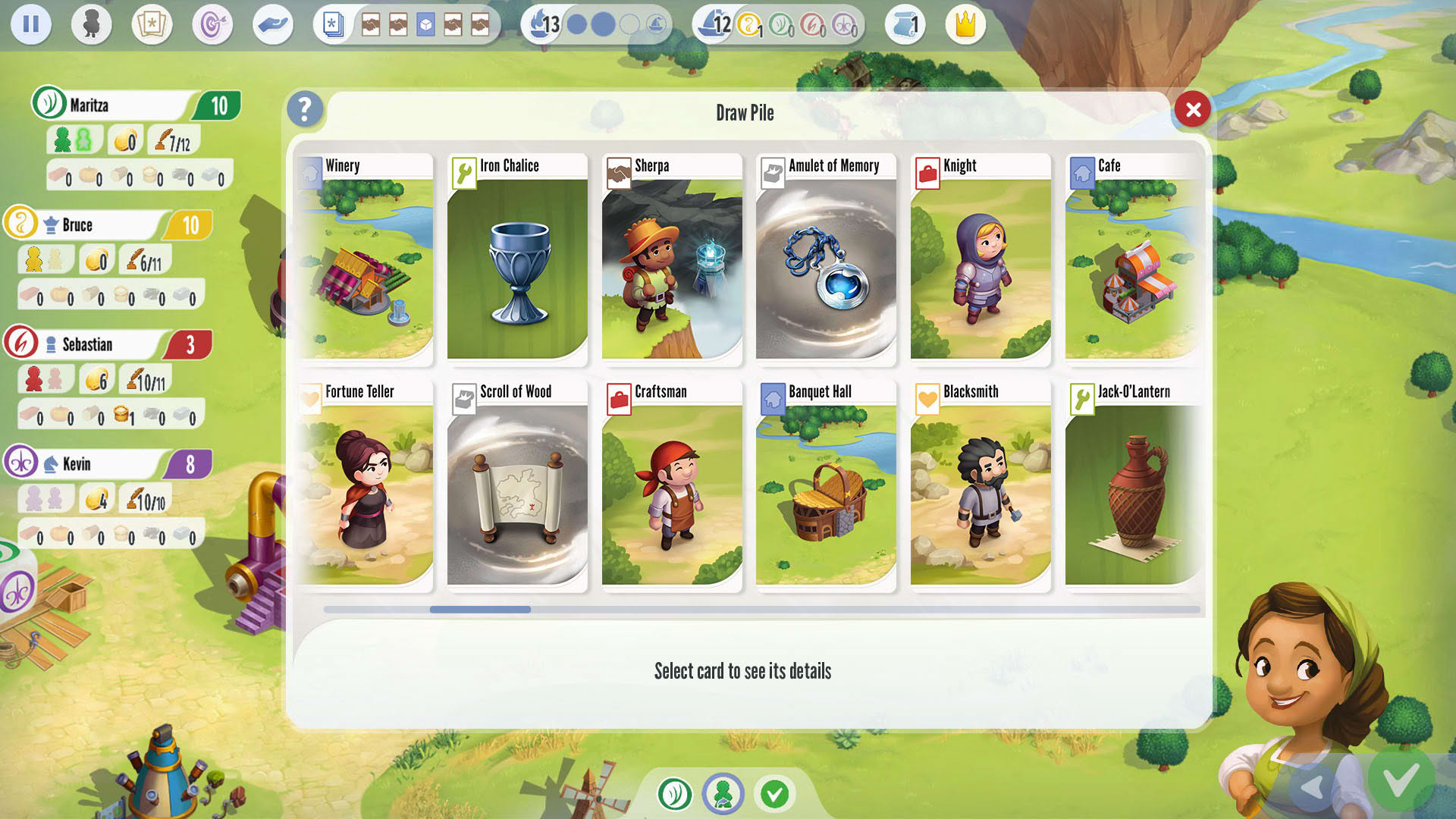Screenshot for Charterstone: Digital Edition