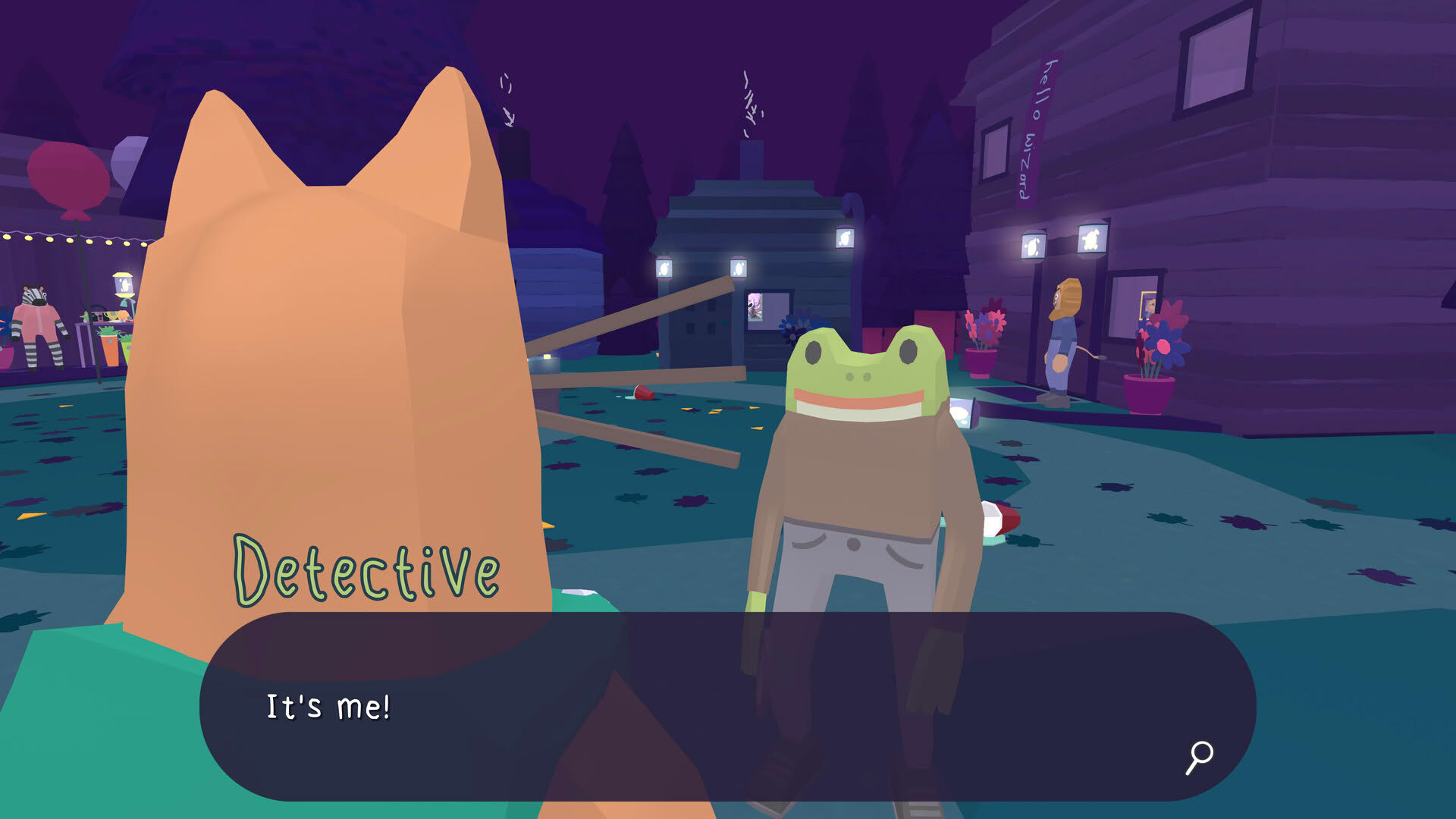 Screenshot for Frog Detective 2: The Case of the Invisible Wizard