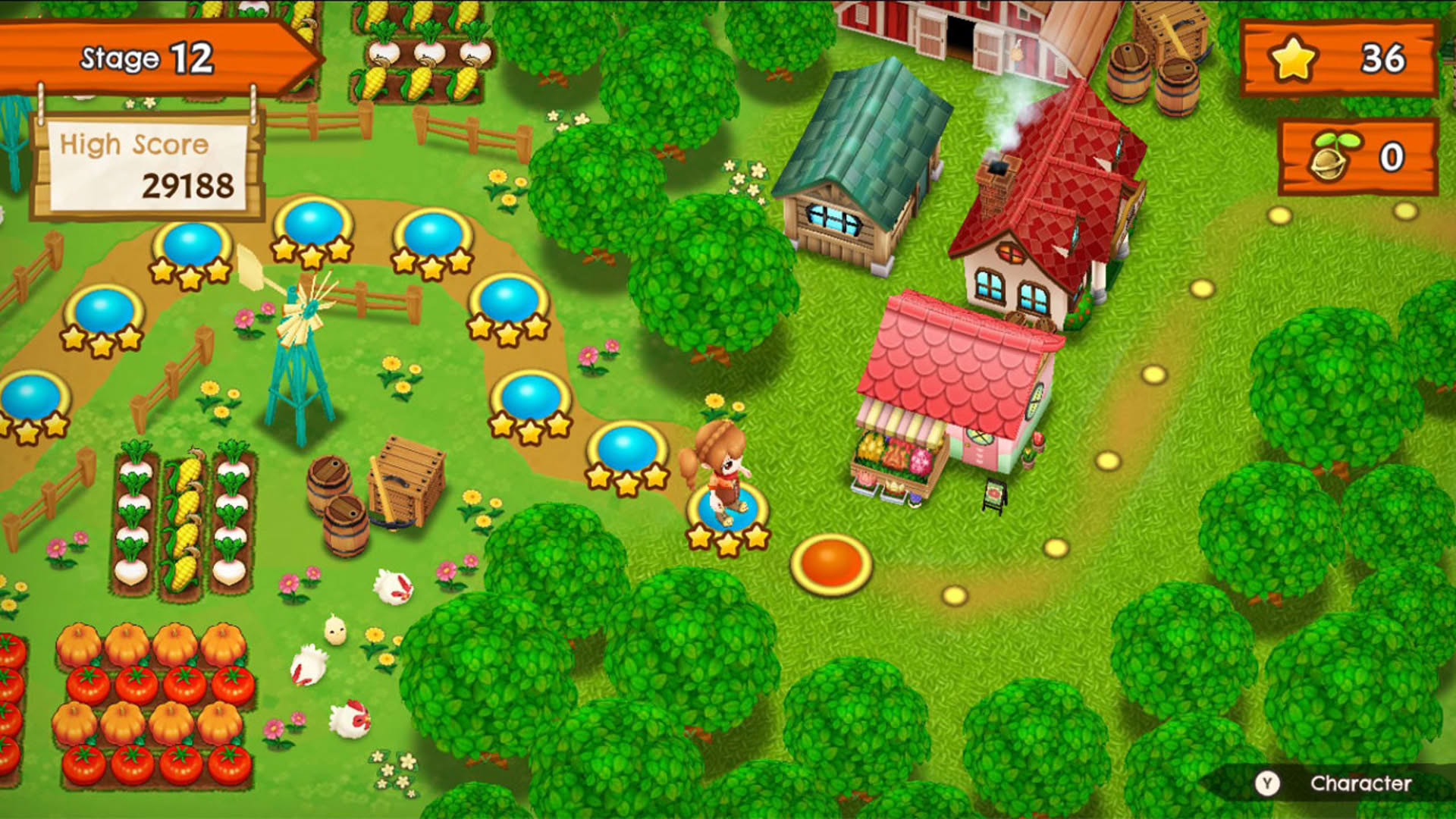 Screenshot for Harvest Moon: Mad Dash