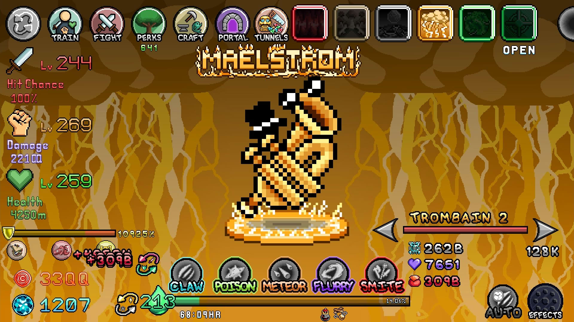 Screenshot for Idle Skilling