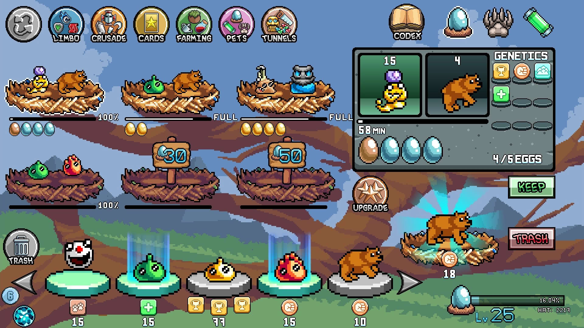 Screenshot for Idle Skilling