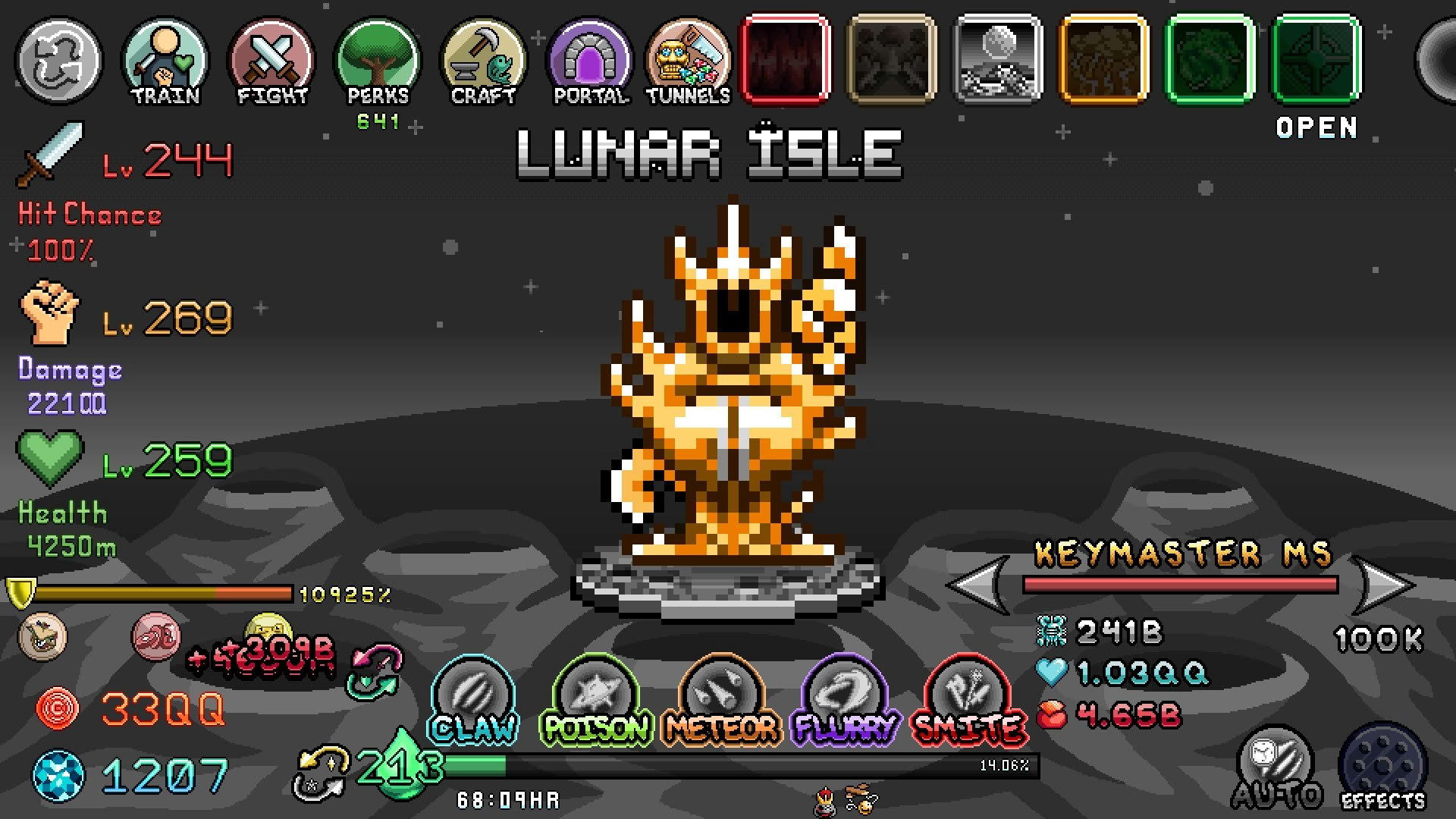 Screenshot for Idle Skilling