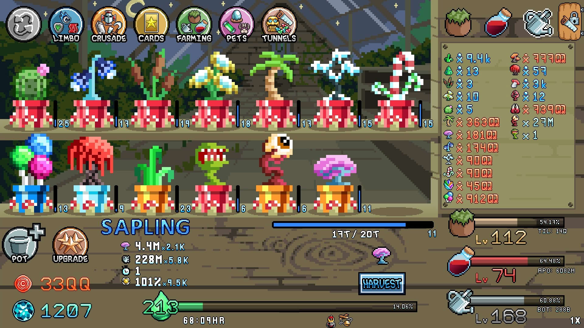 Screenshot for Idle Skilling