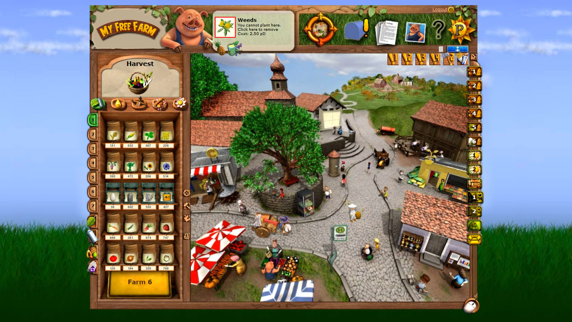 Screenshot for My Free Farm