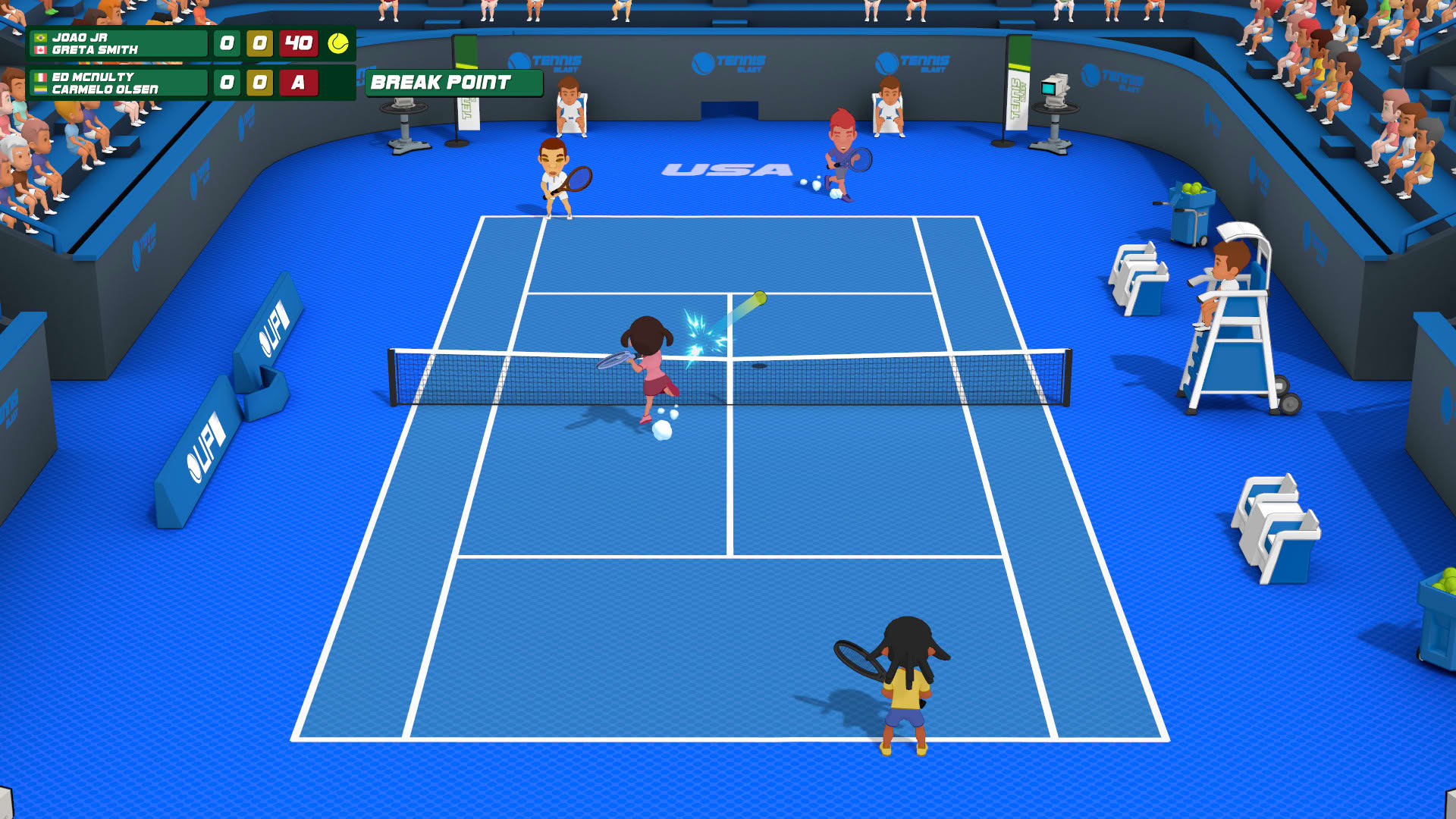 Screenshot for Super Tennis Blast