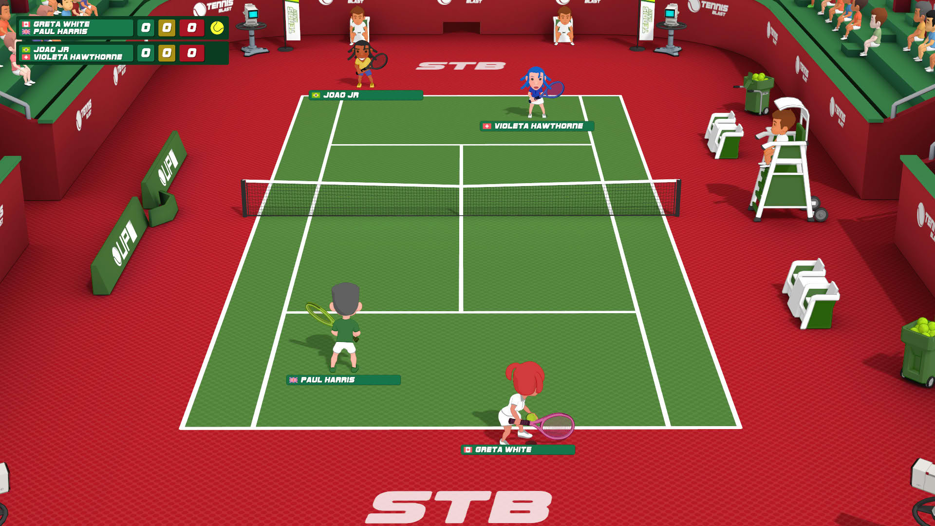 Screenshot for Super Tennis Blast