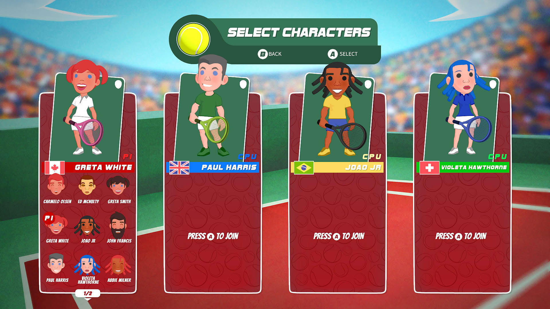 Screenshot for Super Tennis Blast