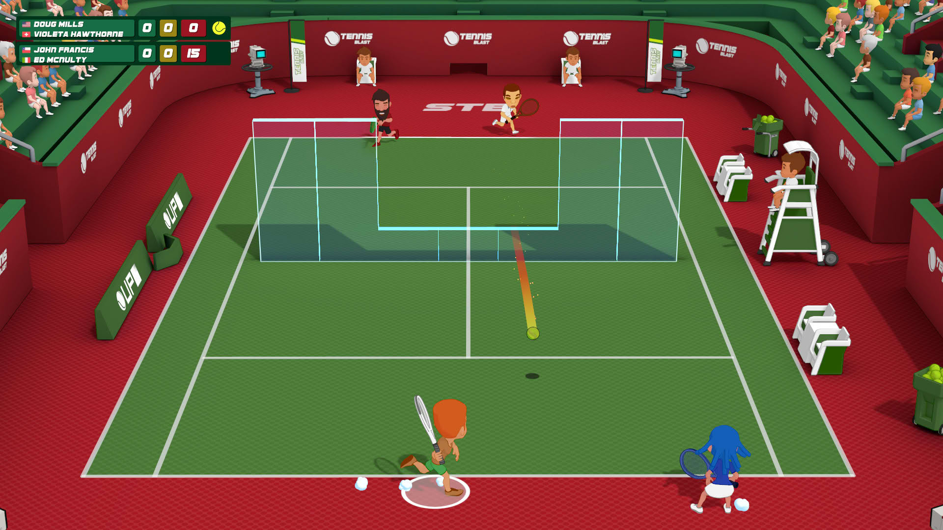 Screenshot for Super Tennis Blast
