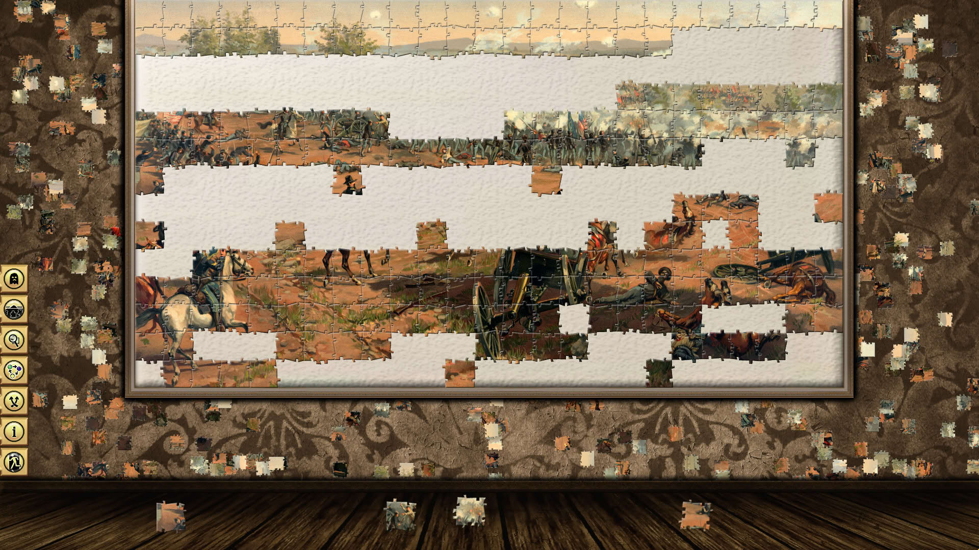 Screenshot for Pixel Puzzles 2: Paintings
