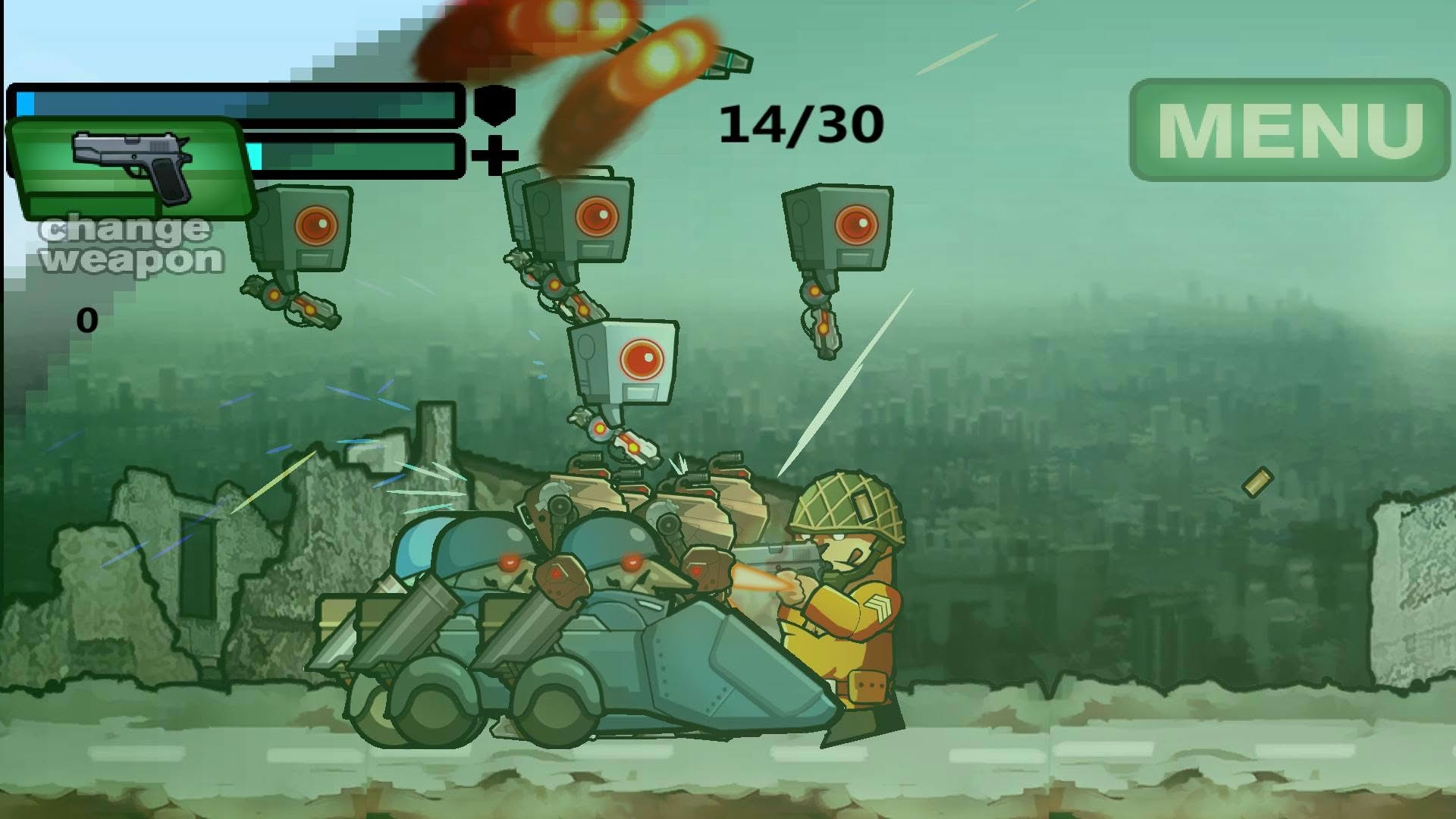 Screenshot for Assault of the Robots