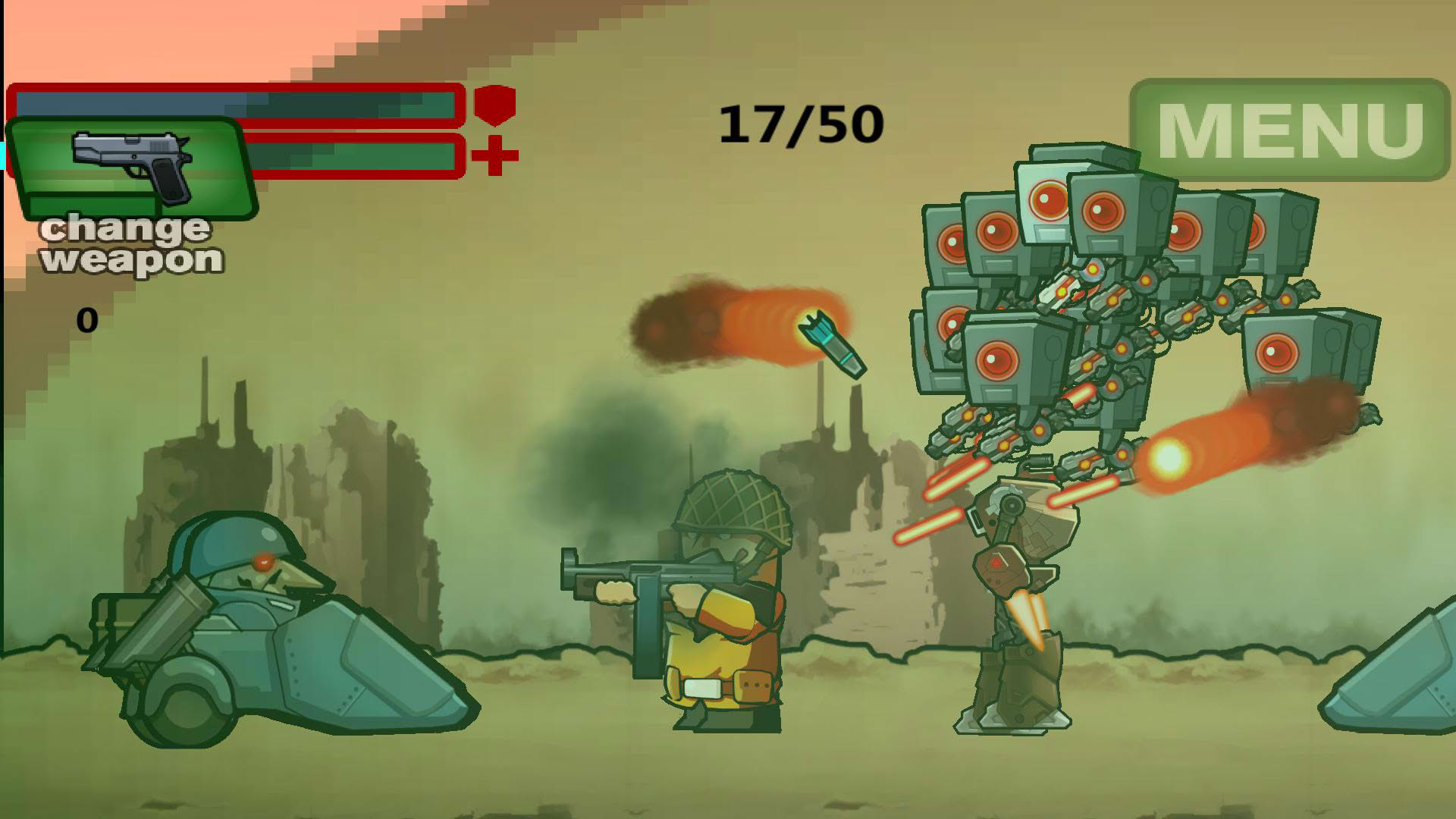 Screenshot for Assault of the Robots