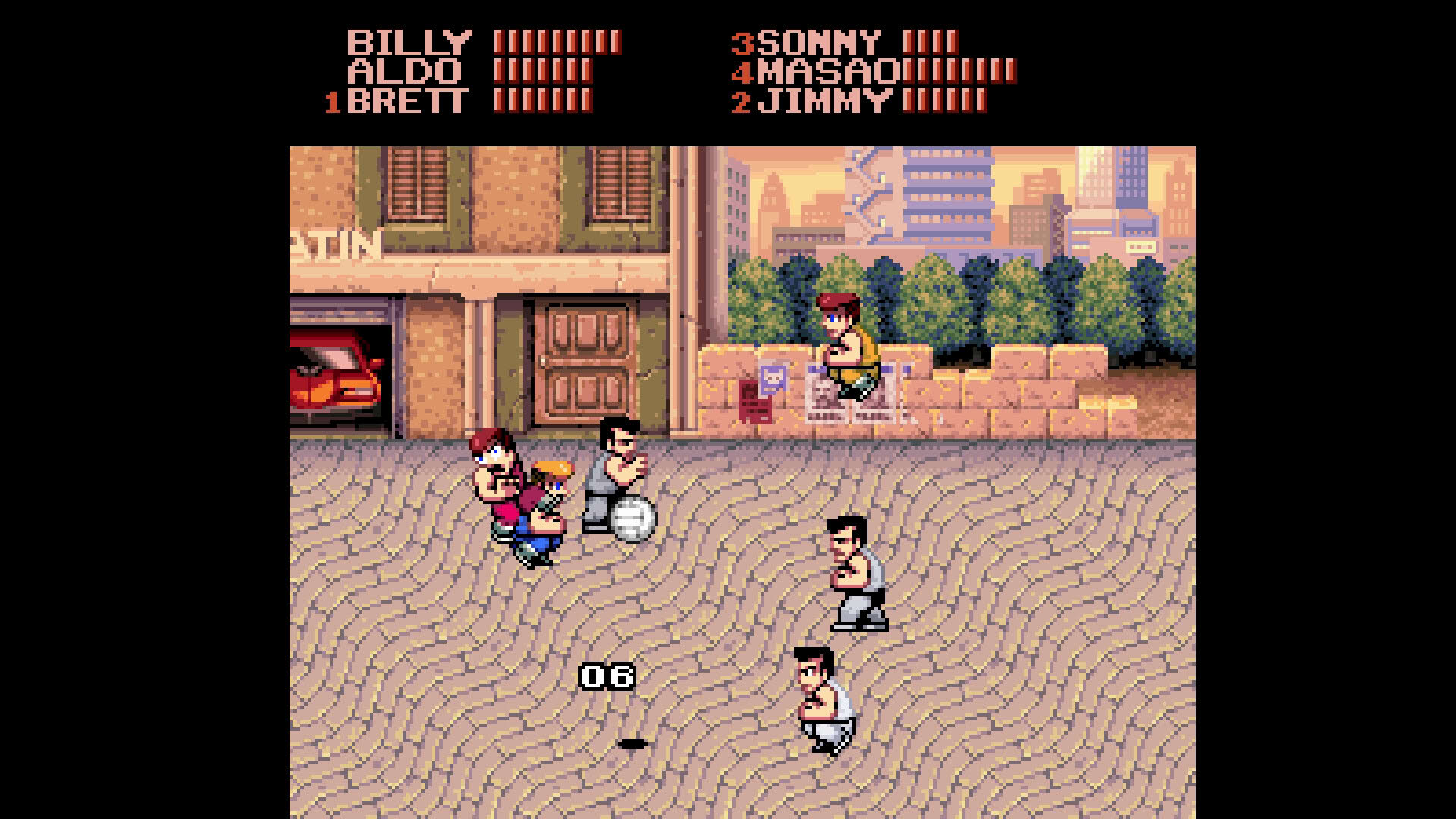 Screenshot for Double Dragon Dodgeball
